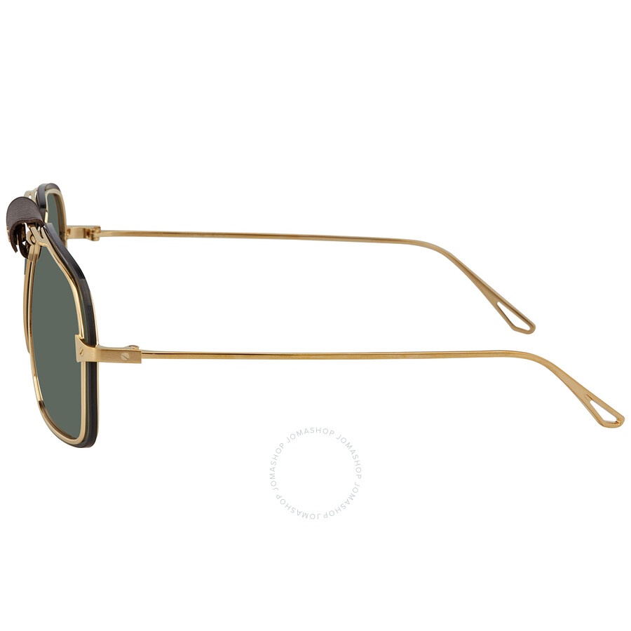 Cartier Green Navigator Men's Sunglasses CT0243S 002 62 - 3