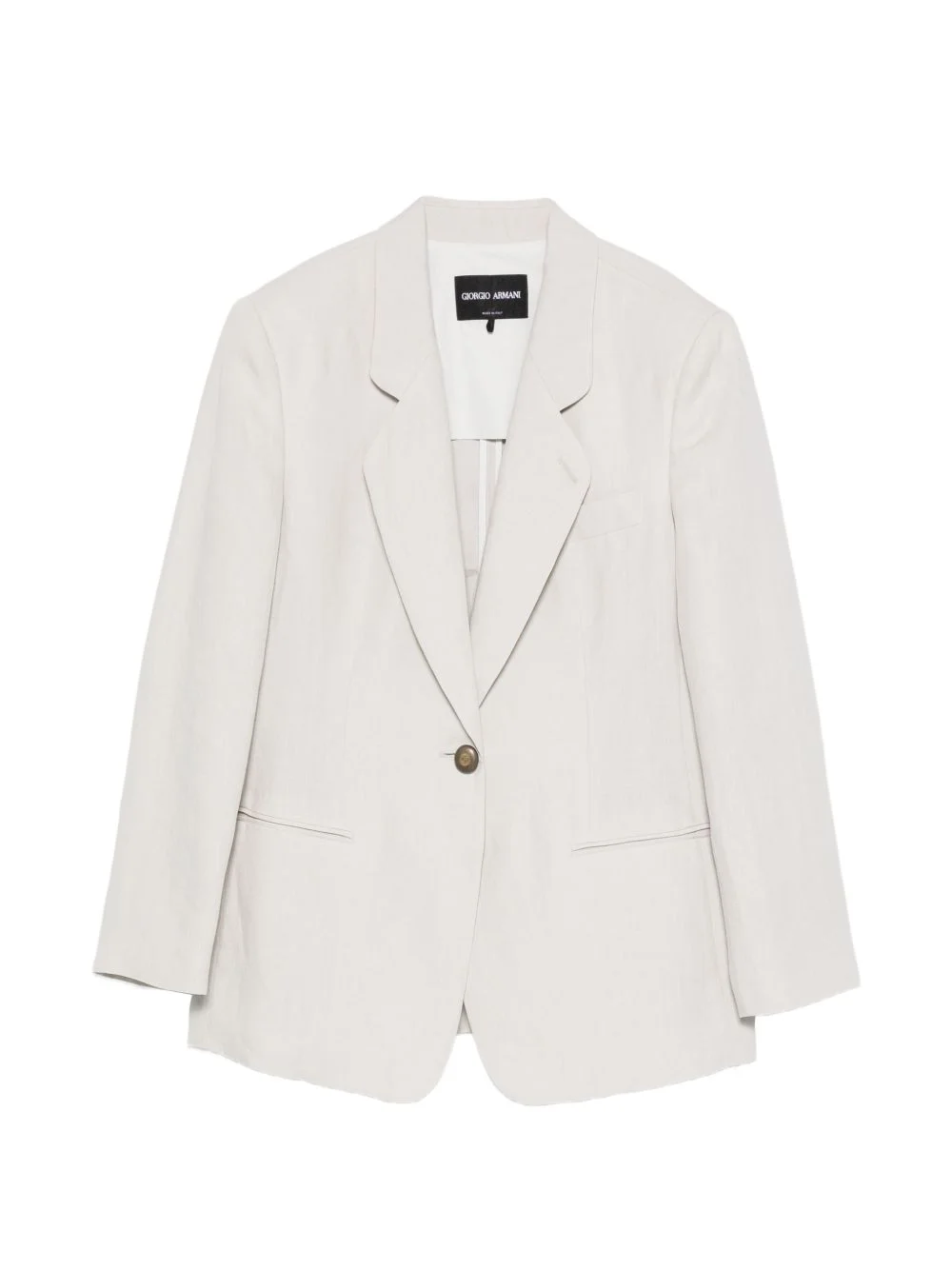button single-breasted blazer - 1