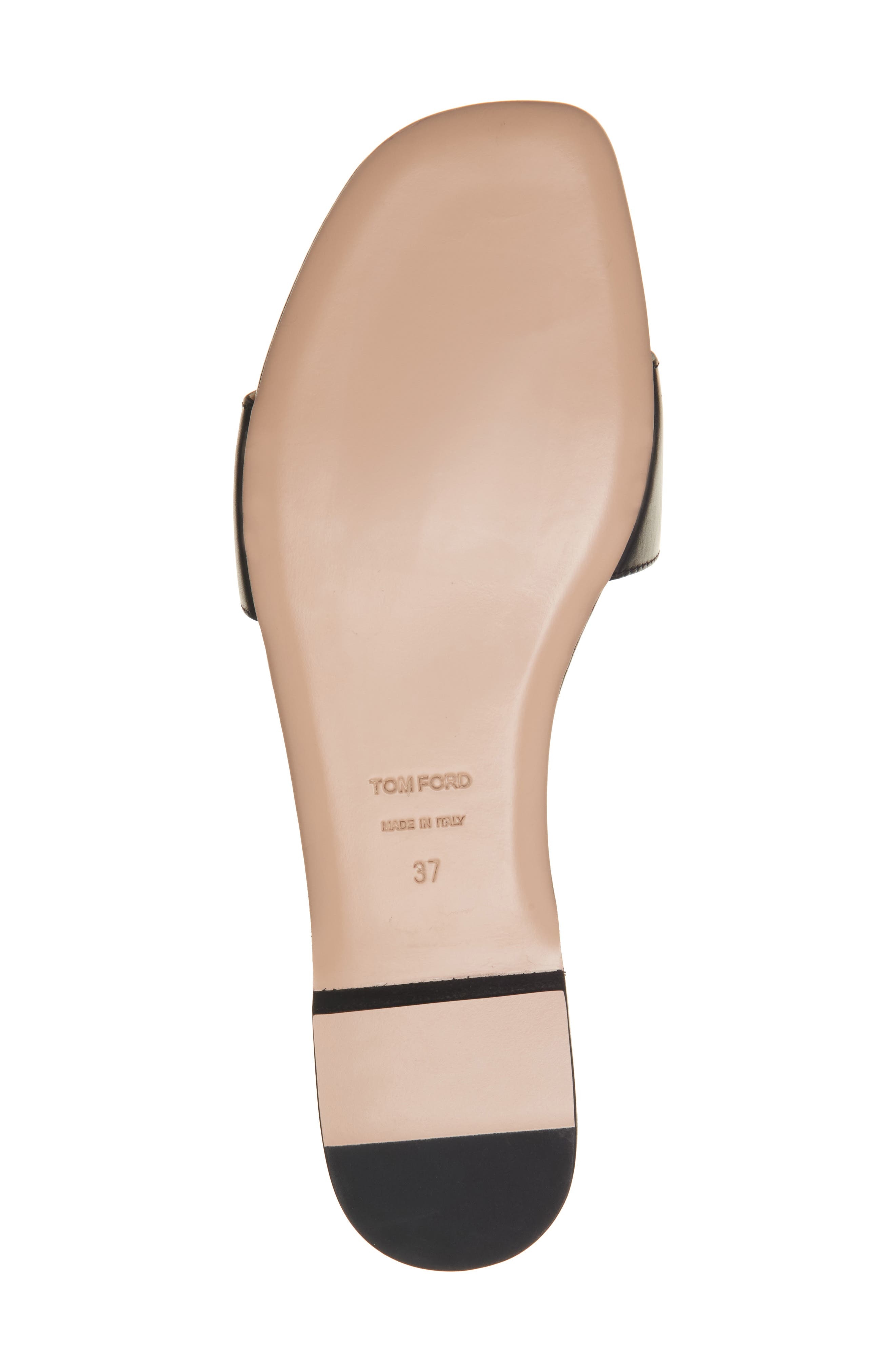 TOM FORD Padlock Slide Sandal in 1N001 Black at Nordstrom - 6