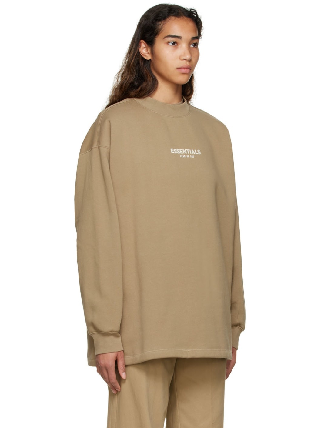 Tan Cotton Sweatshirt - 2