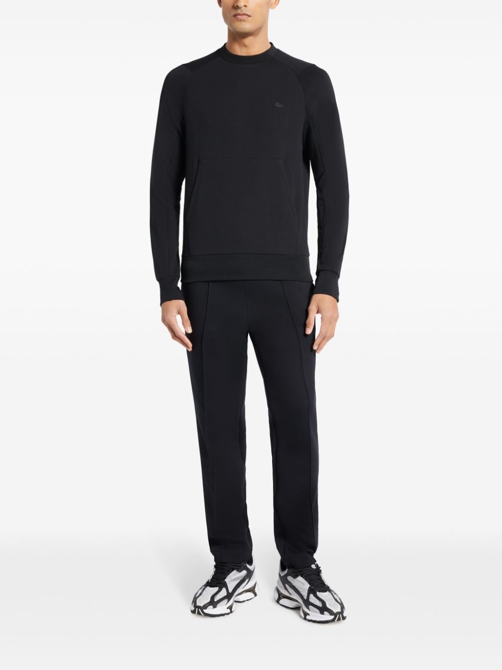 pouch-pocket fleece sweatshirt - 2