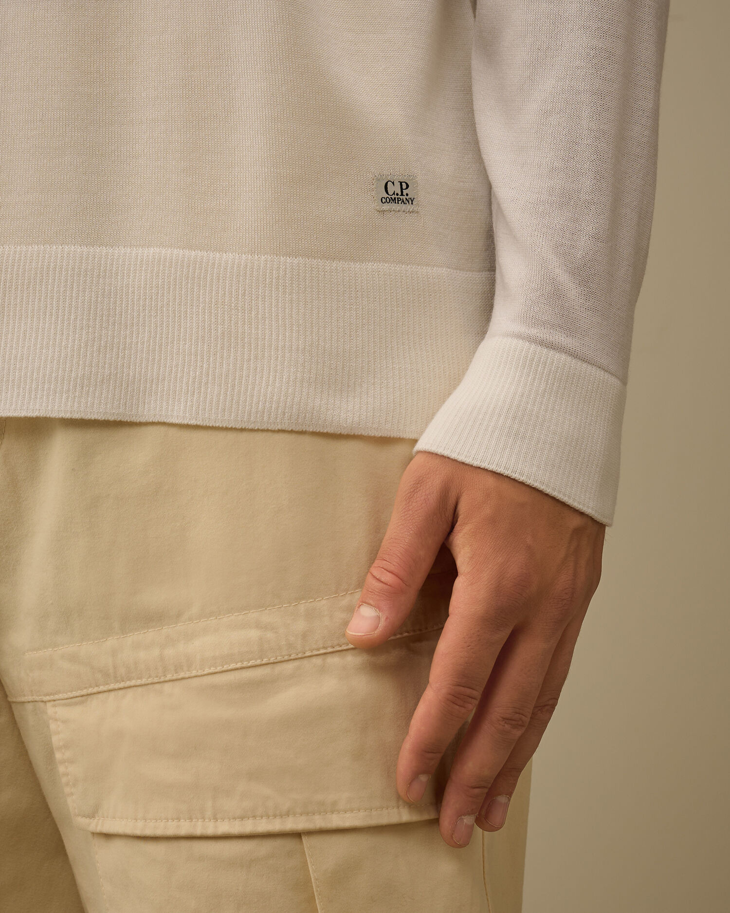 Silk Ultrafine Merino Wool Crewneck Sweater - 5