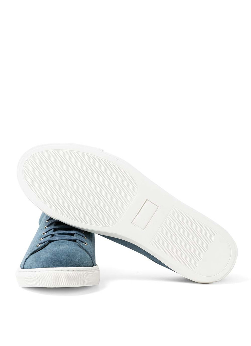 Sunspel Suede Tennis Shoe outlook