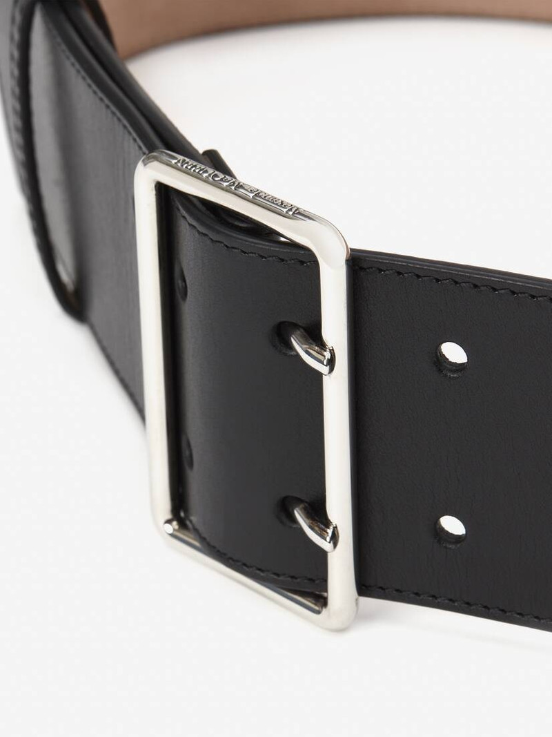 Men's Military Belt in Black 3