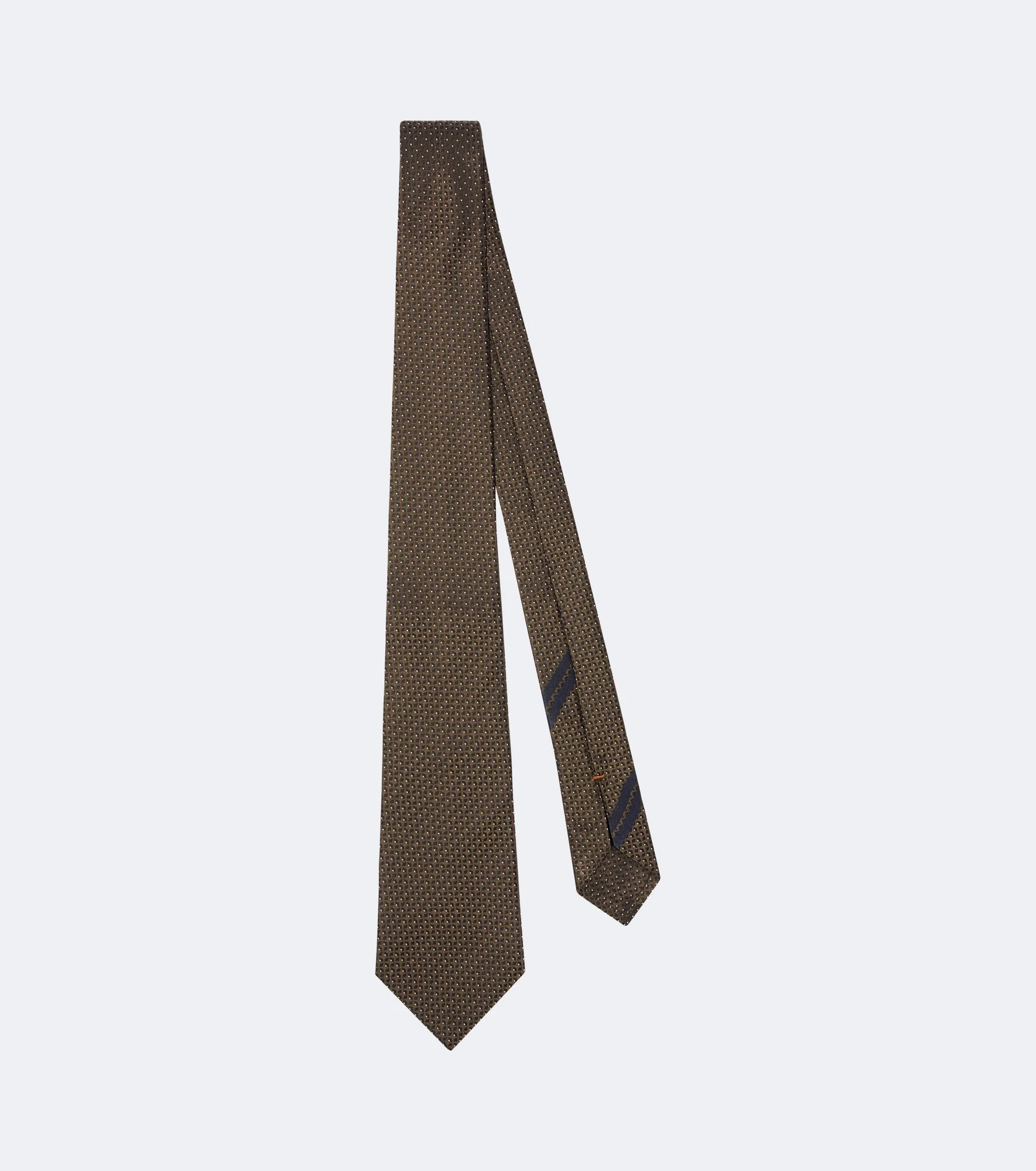 Silk jacquard tie - 1