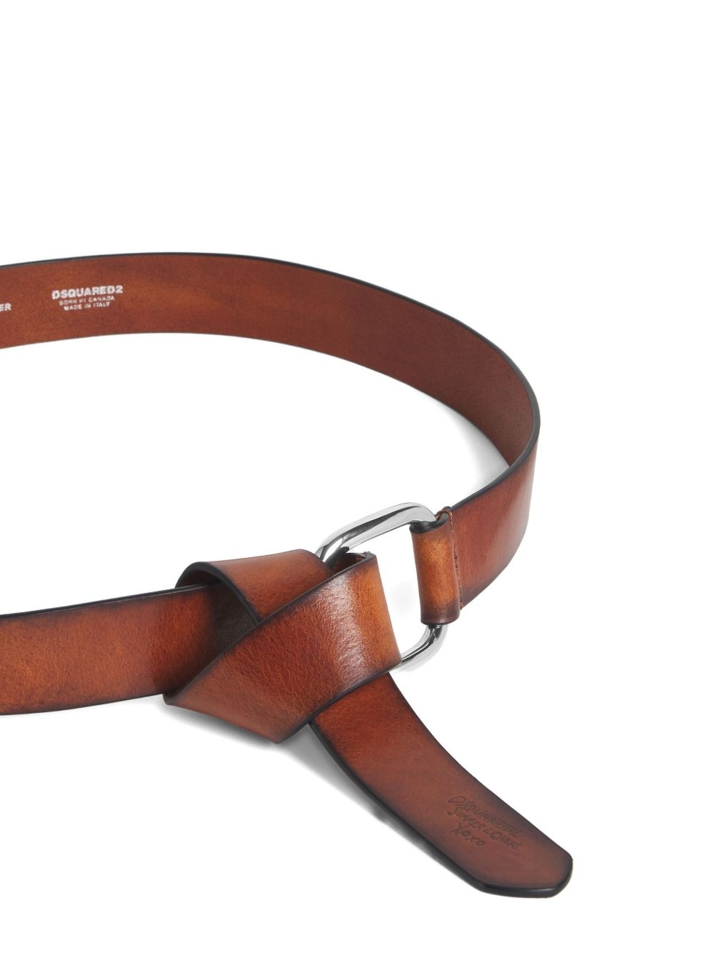 leather belt - 3