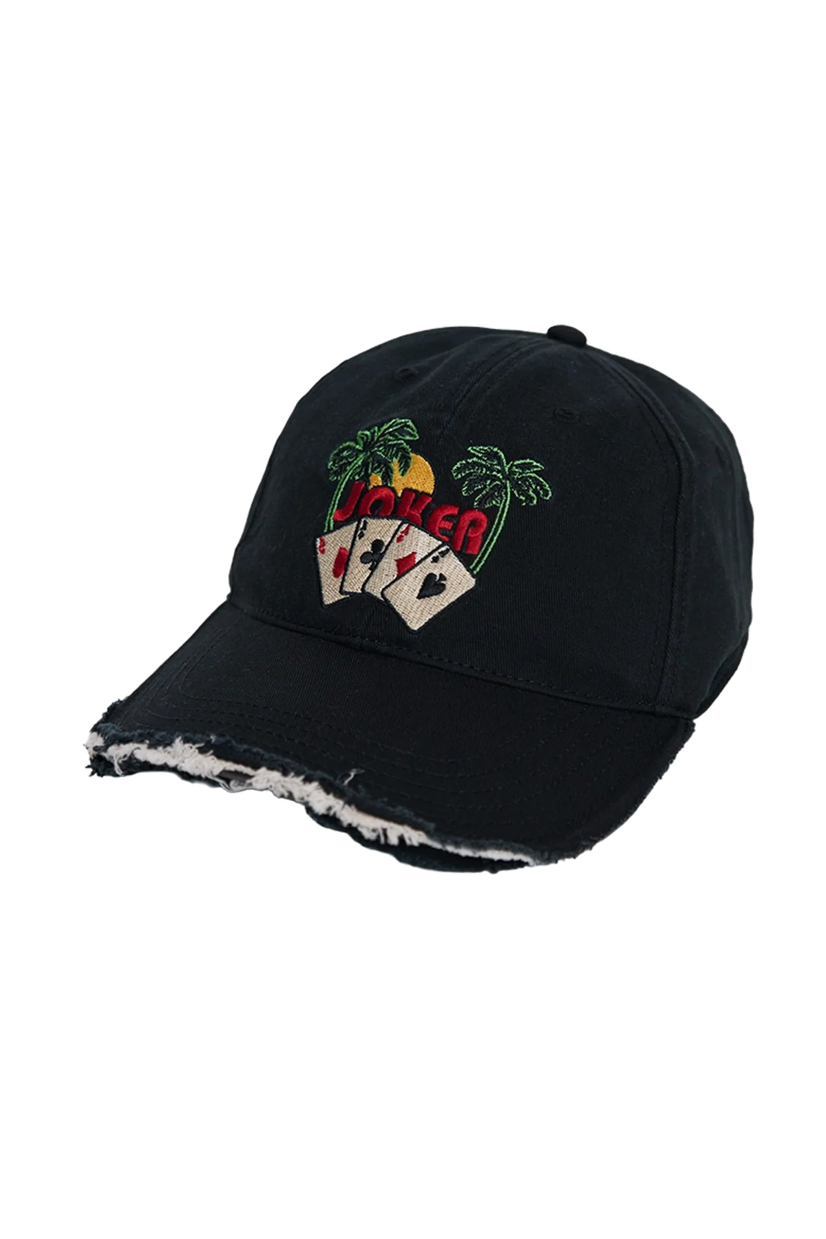 Martine Rose Roll Back Cap Black - 2