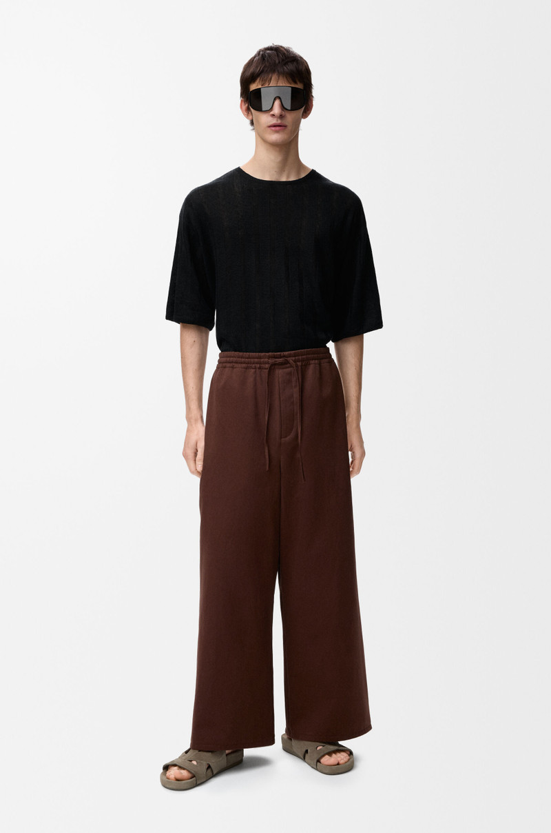 Loewe Short sleeve top in linen outlook