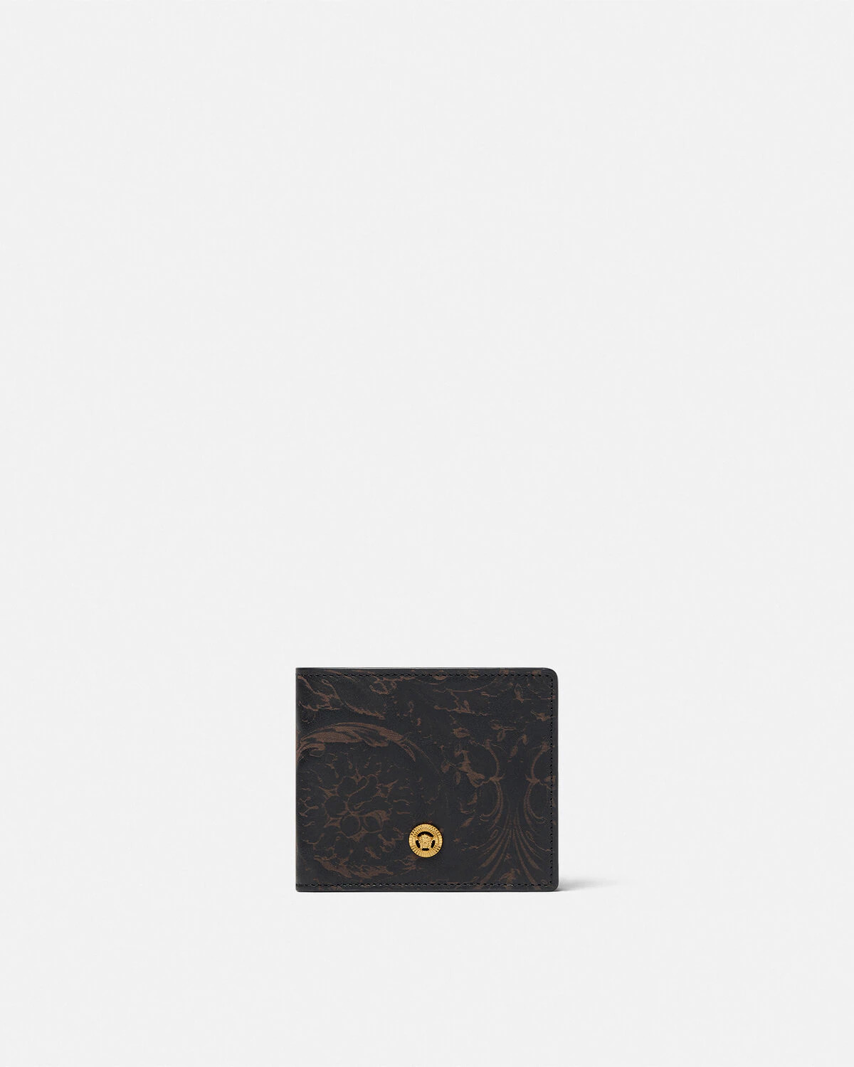Lasered Barocco Leaf Wallet - 1