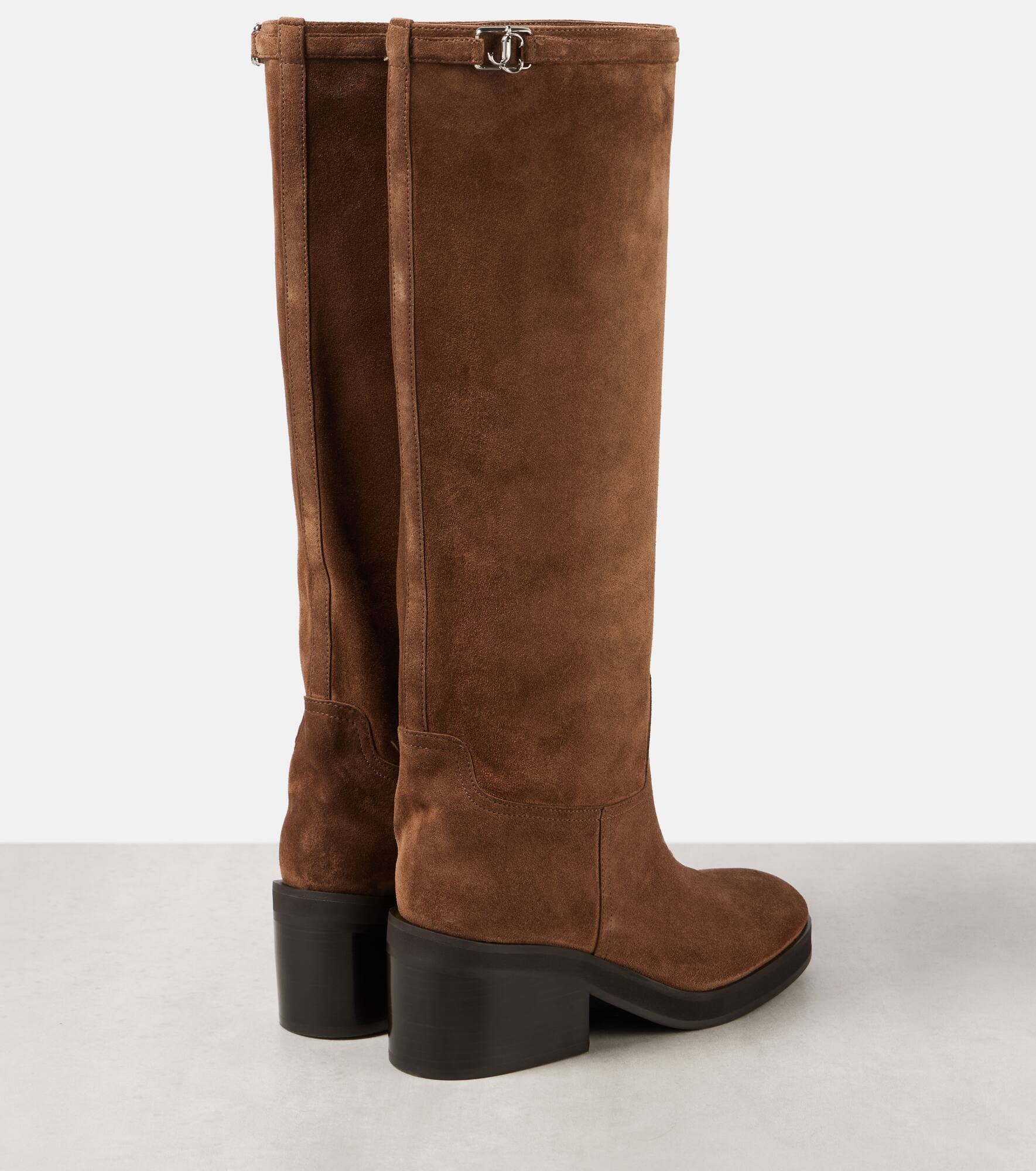 Yasmin suede knee-high boots - 2