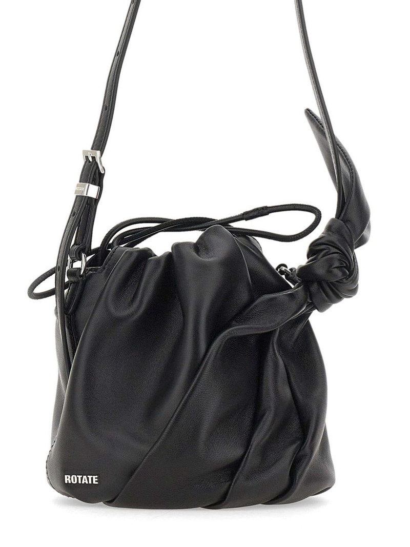 mini Bon Bon knot-detail leather shoulder bag 6