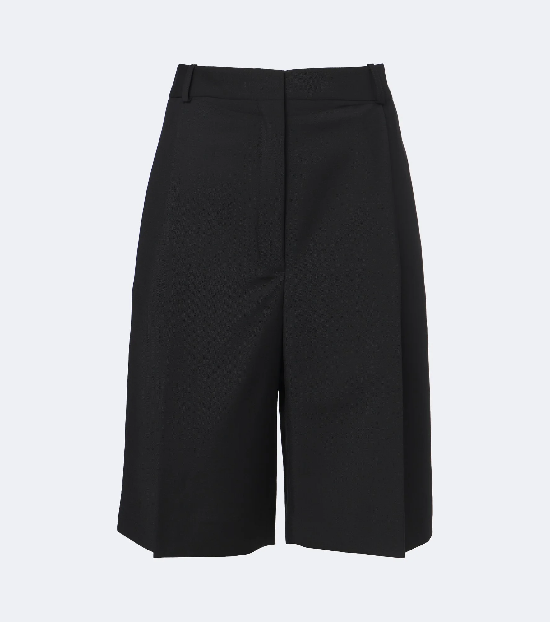 Wool and mohair capri pants - 1