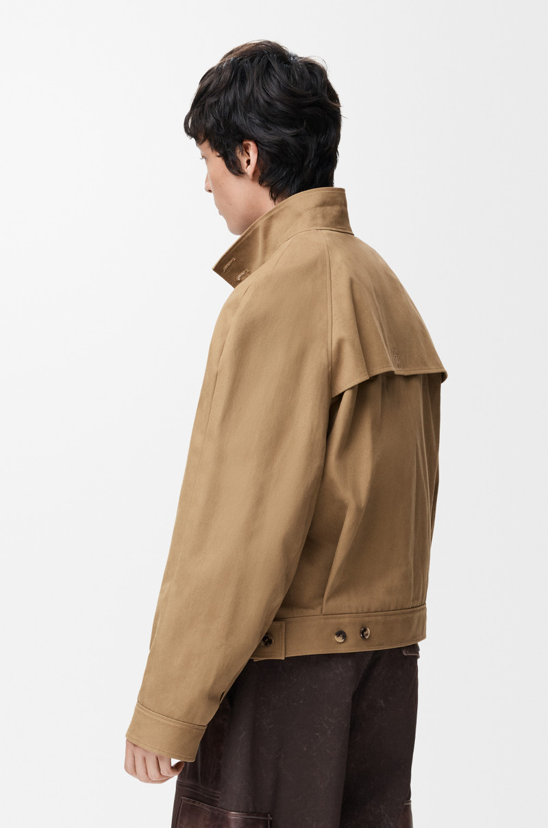 Zip-up jacket in cotton 4