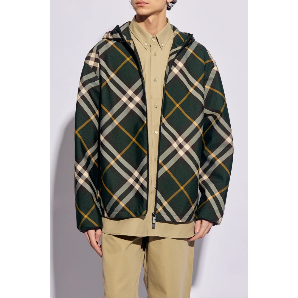ジャケット Burberry Jacket Burberry - Checked jacket Beige - The Corner