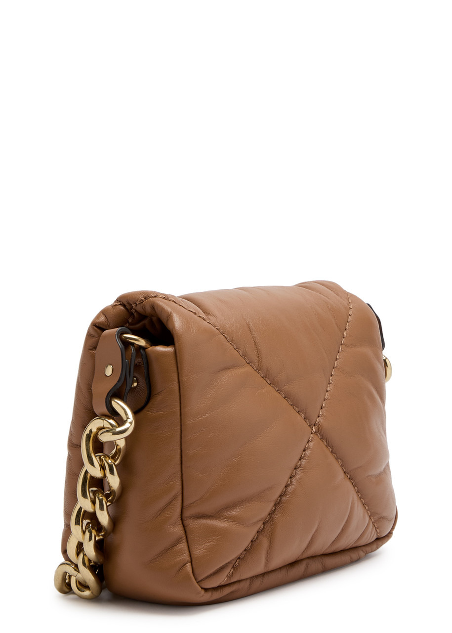 Puf mini quilted leather shoulder bag - 2