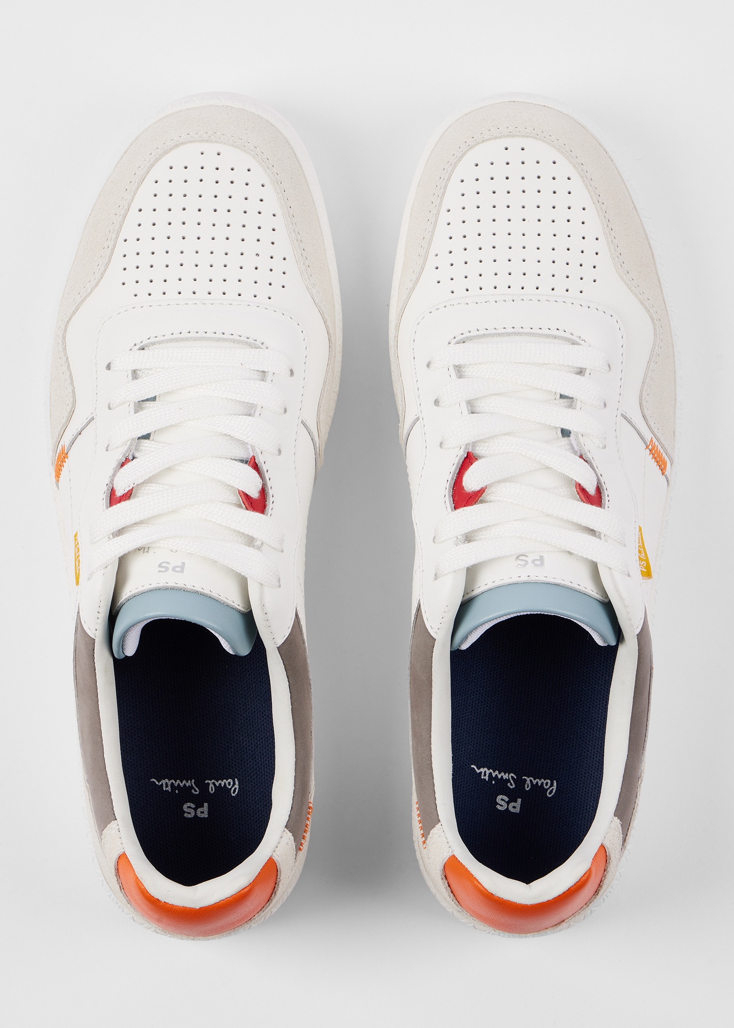 White Tab 'Ellis' Trainers - 3