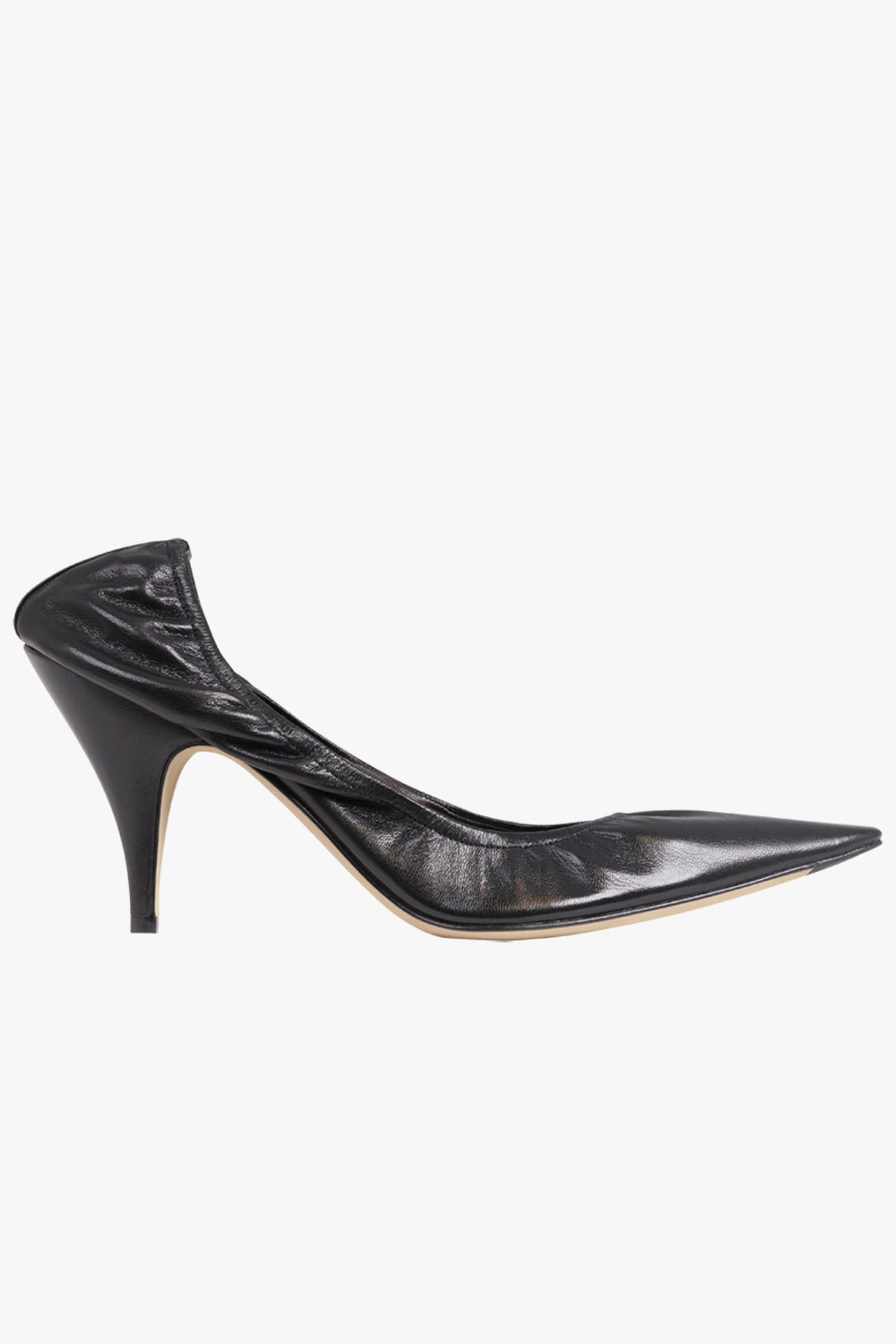 LIISA 70MM HEELED PUMP | BLACK - 2