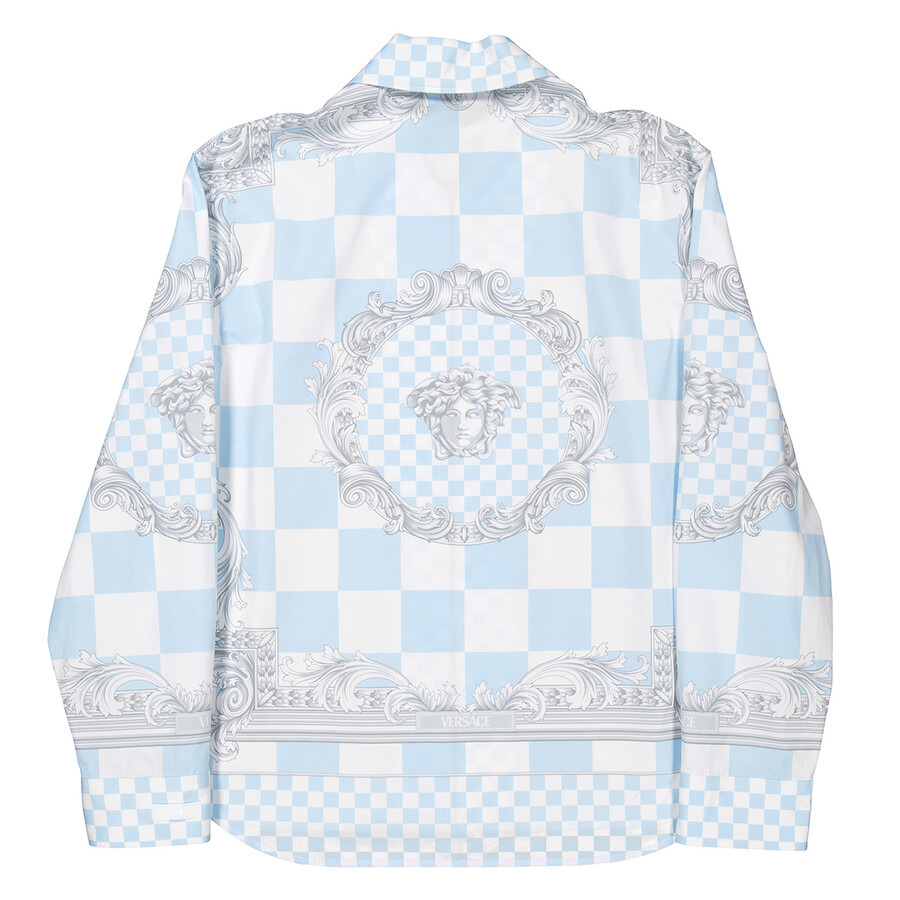 Versace Checkerboard Medusa Blouson Jacket - 7
