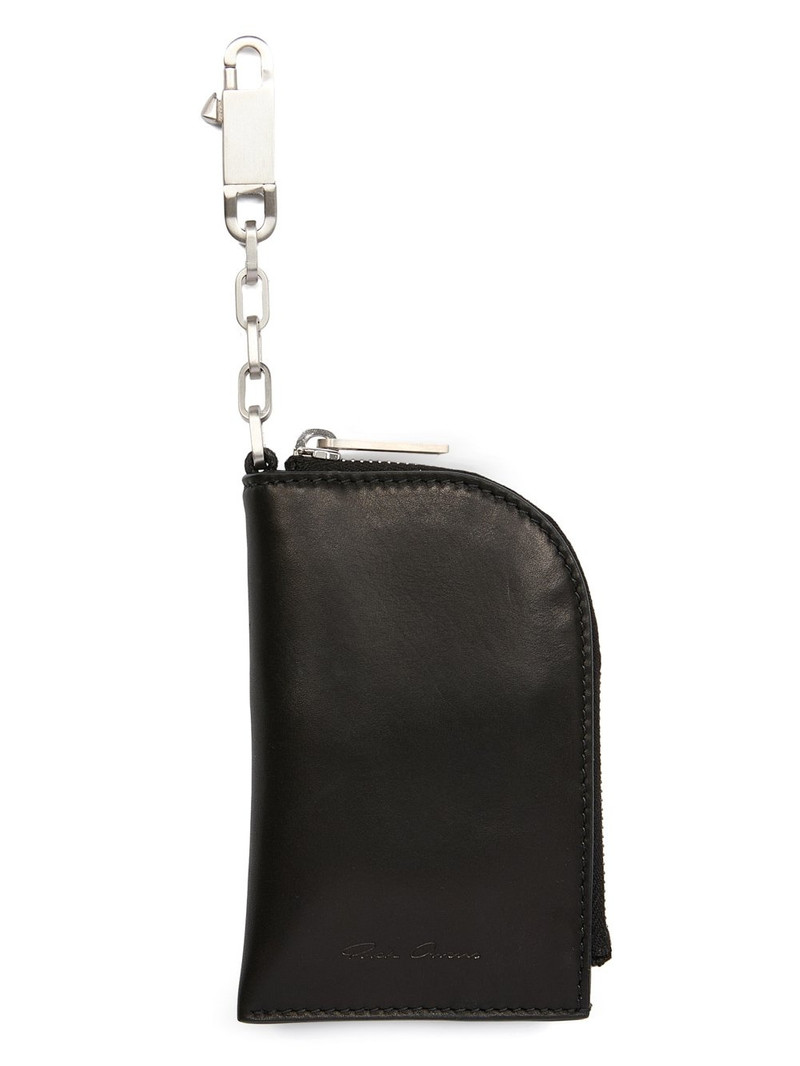 Black Hollywood Griffin Baguette Bag 9