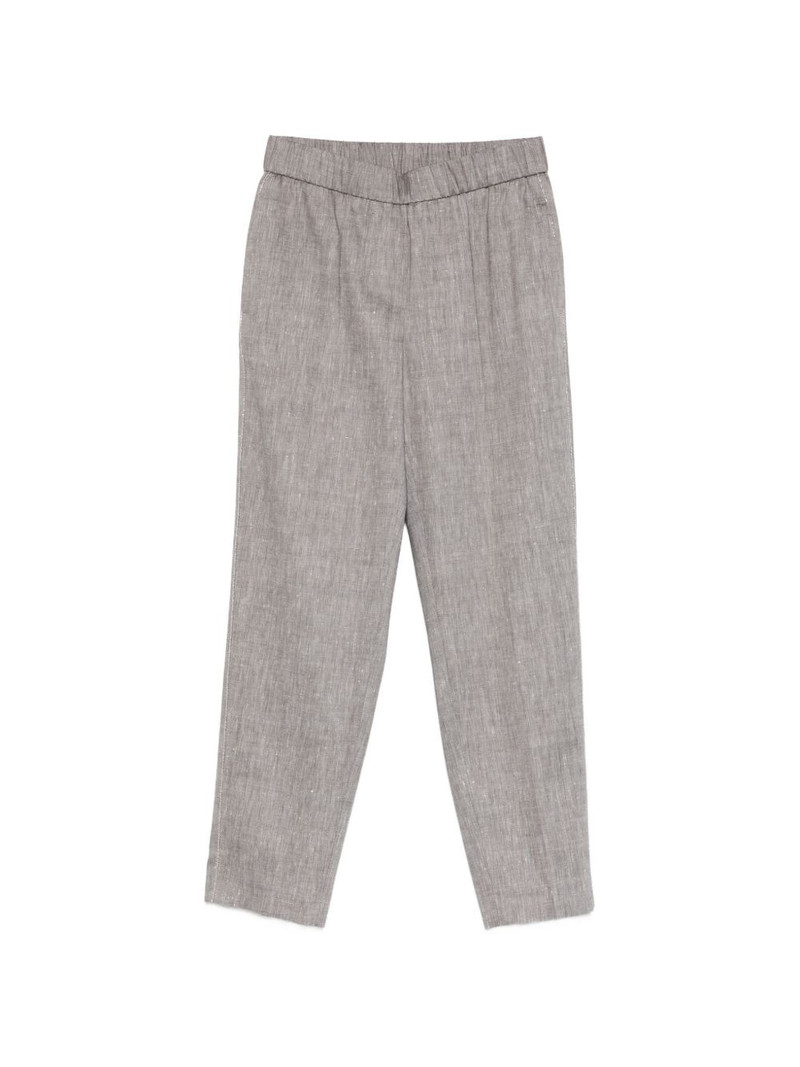 elasticated trousers 1