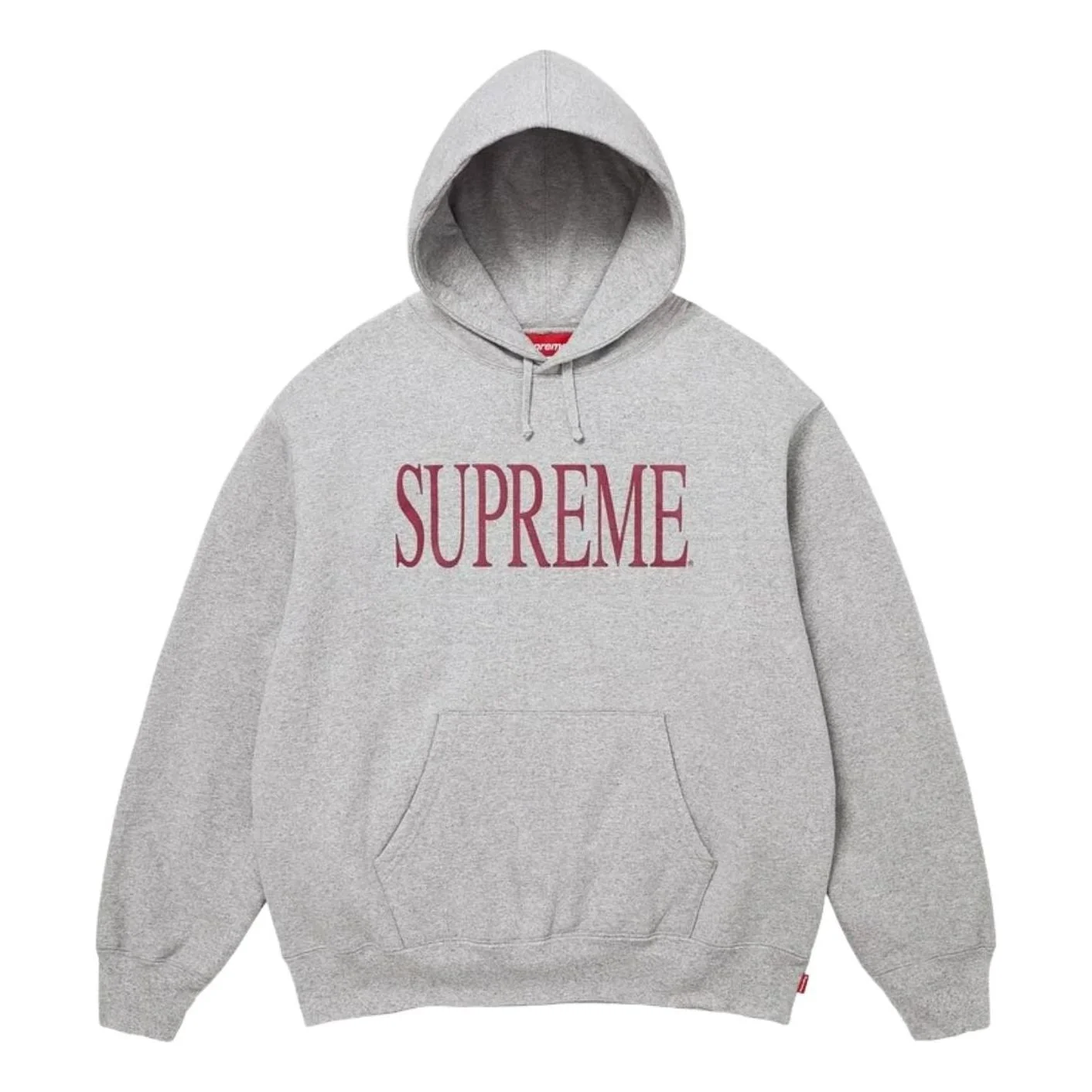 Supreme FW26 Capital Hooded Sweatshirt 'Heather Grey' SUP-FW26-032-GRY - 1