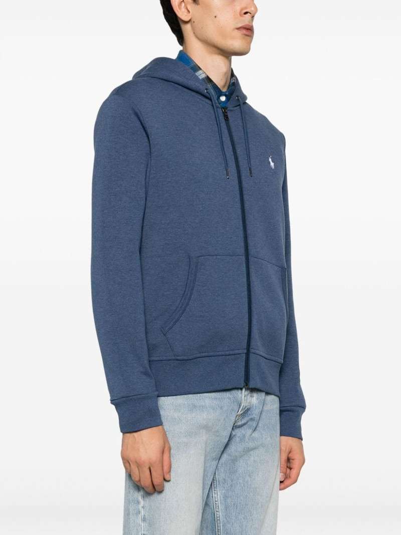 Polo Pony-embroidered zip-up hoodie 3