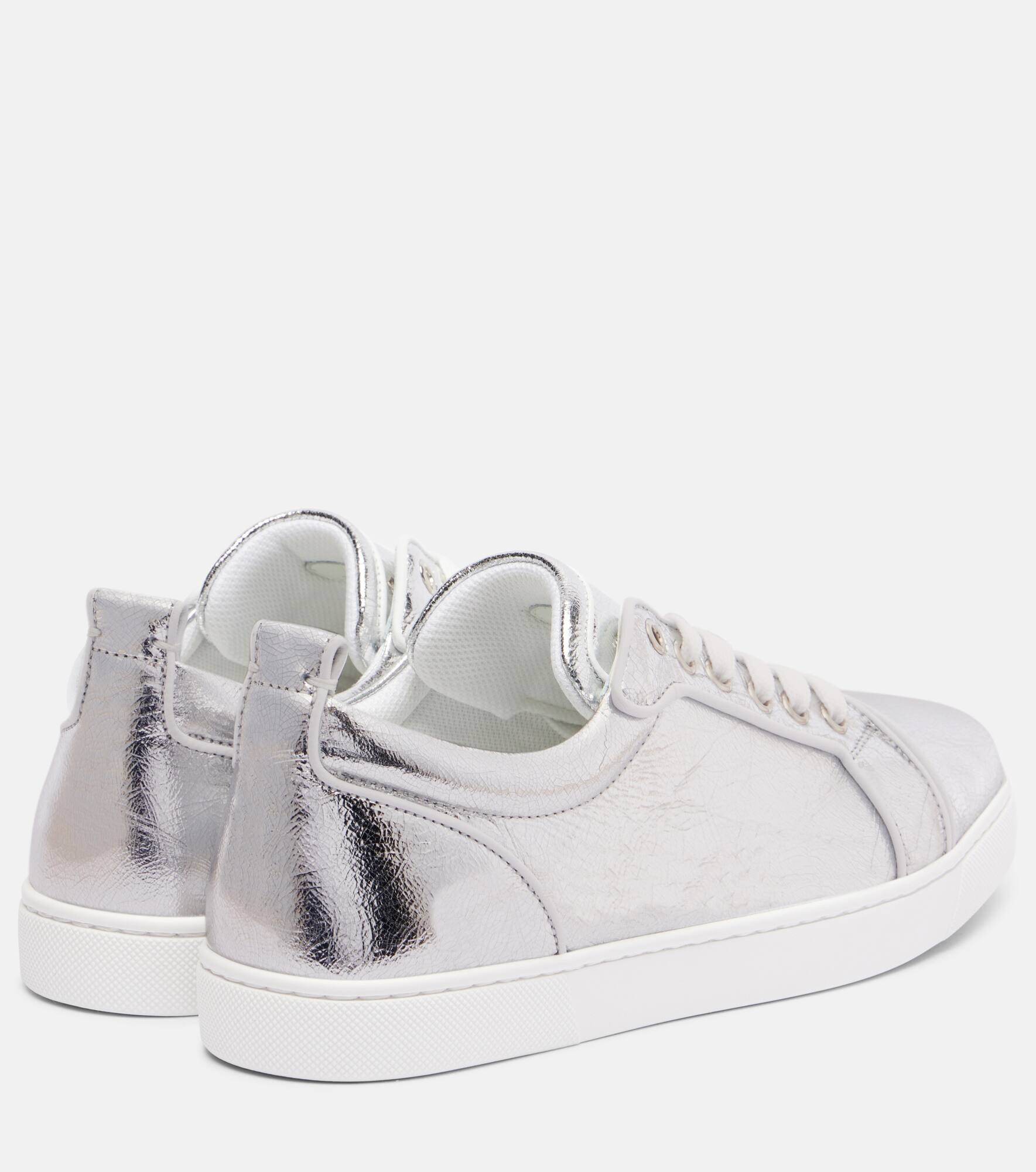 Louise Orlato metallic leather sneakers - 2