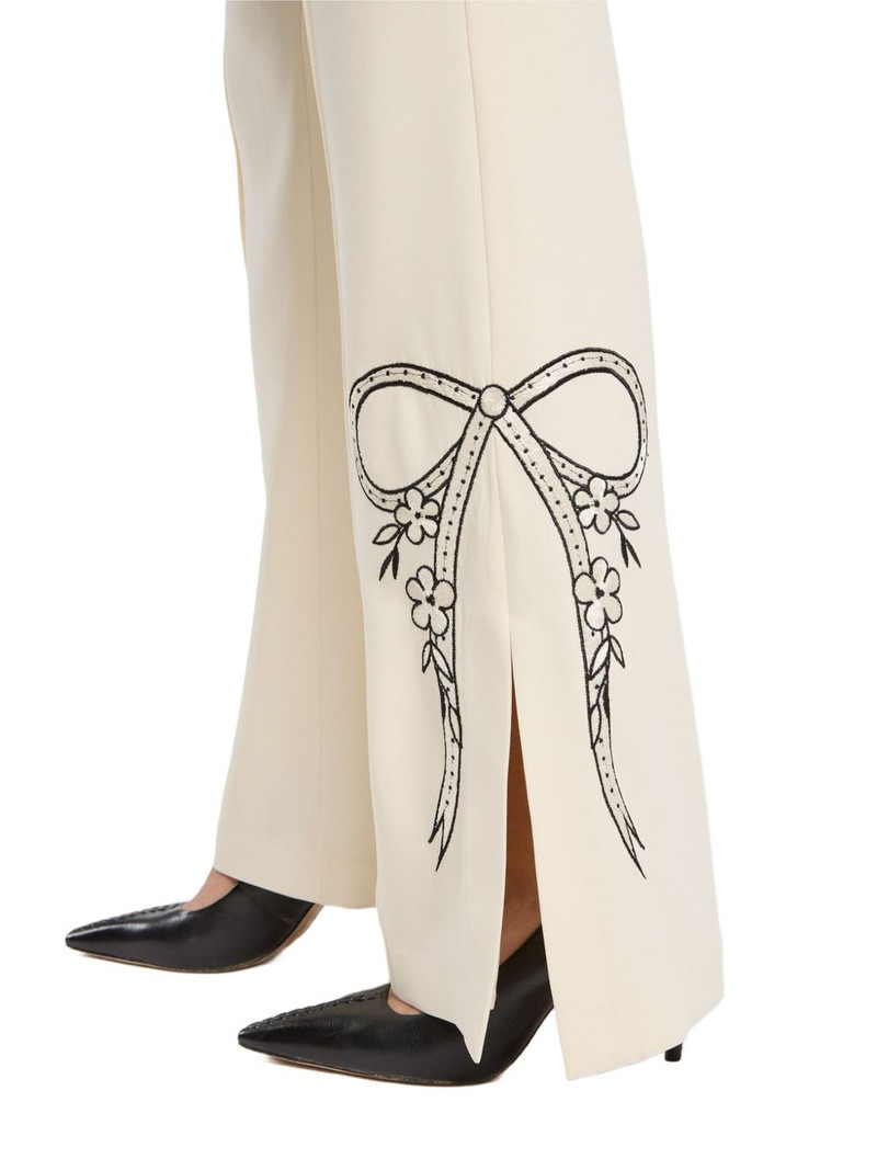 Abeline floral-detail trousers 5
