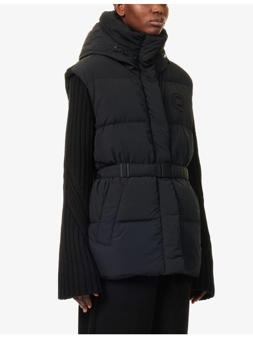 Rayla toggle-hood shell-down gilet - 3
