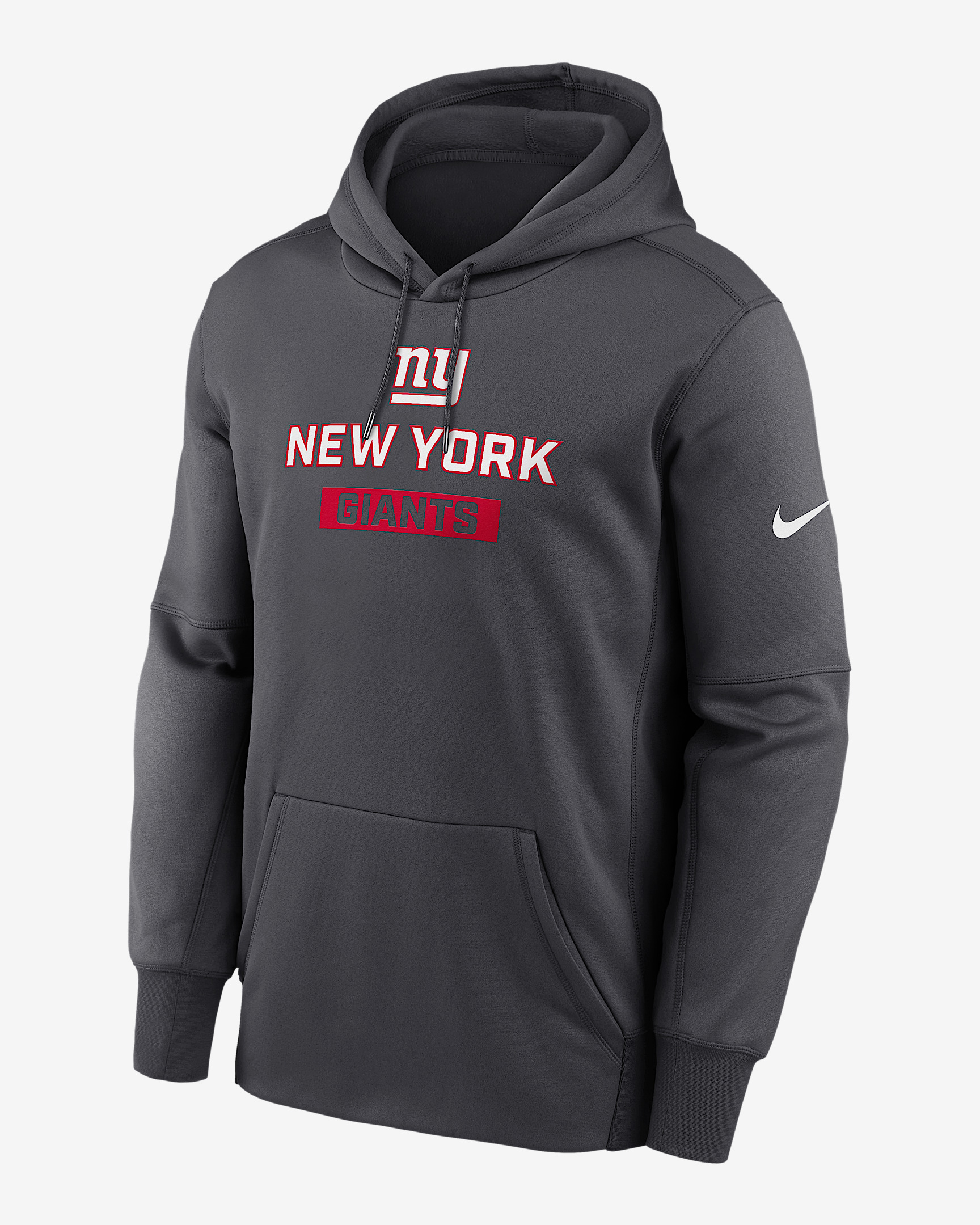 New York Giants Toss Sweep Men’s Nike Therma NFL Pullover Hoodie - 1