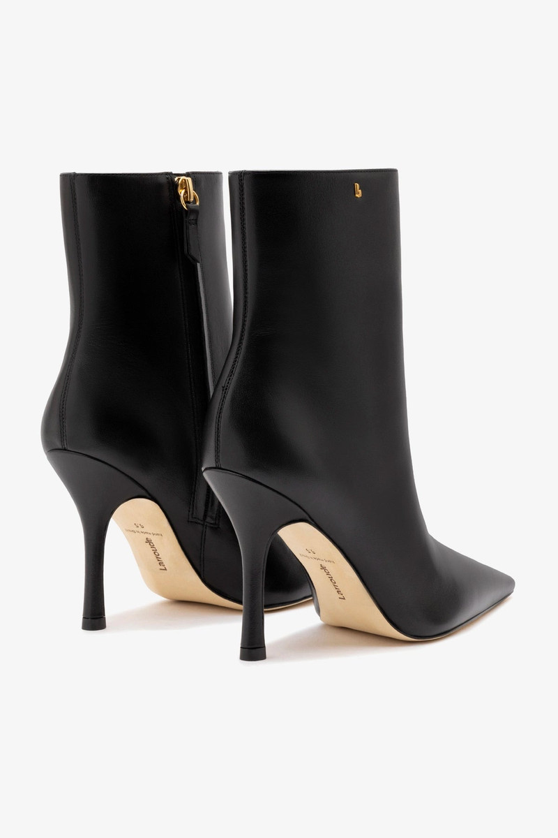 Mini Carine Boot In Black Leather 7