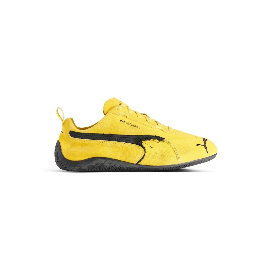 Speedcat Suede Balenciaga in Yellow/black - 1