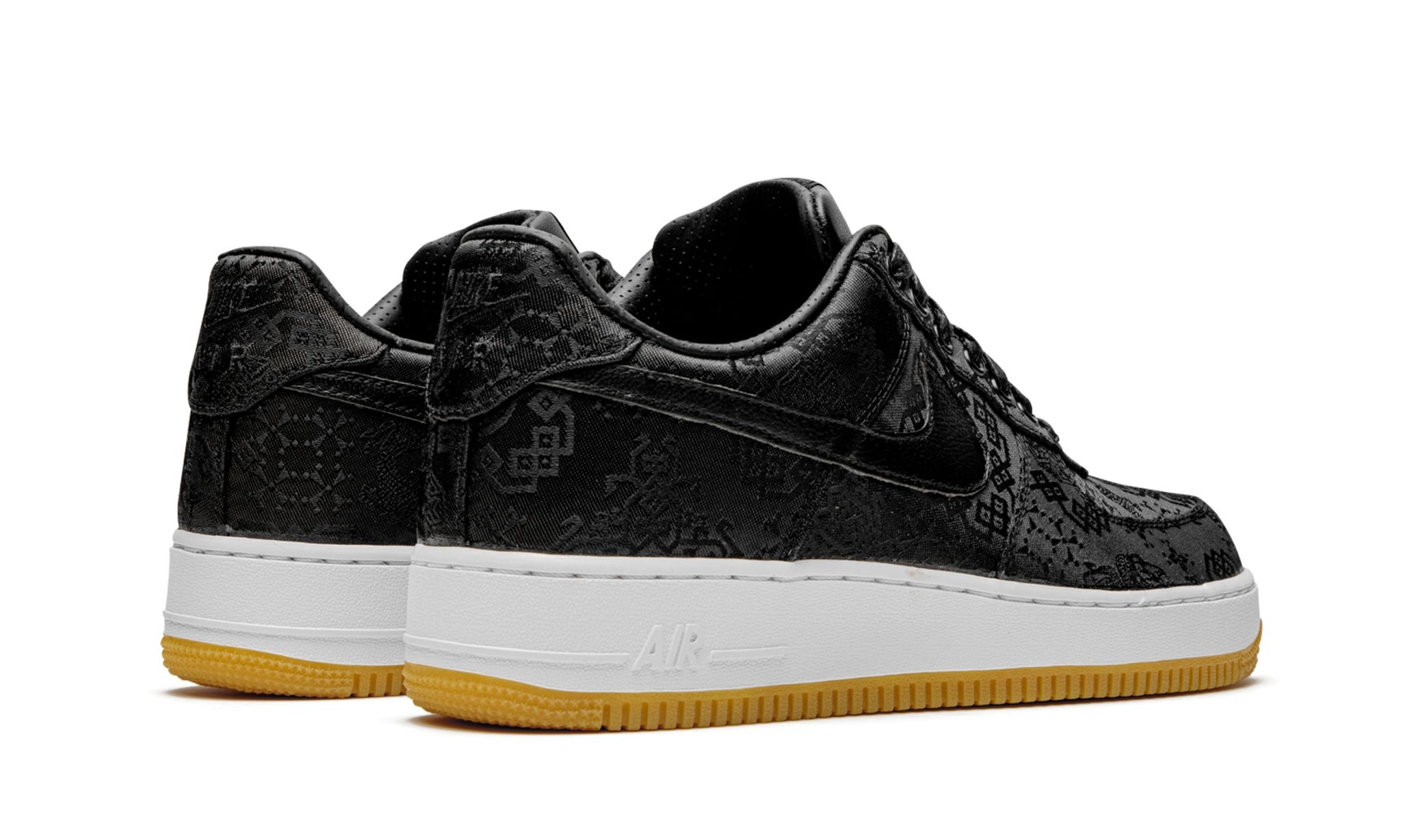 Air Force 1 07 "Clot x Fragment - Black Silk" - 3