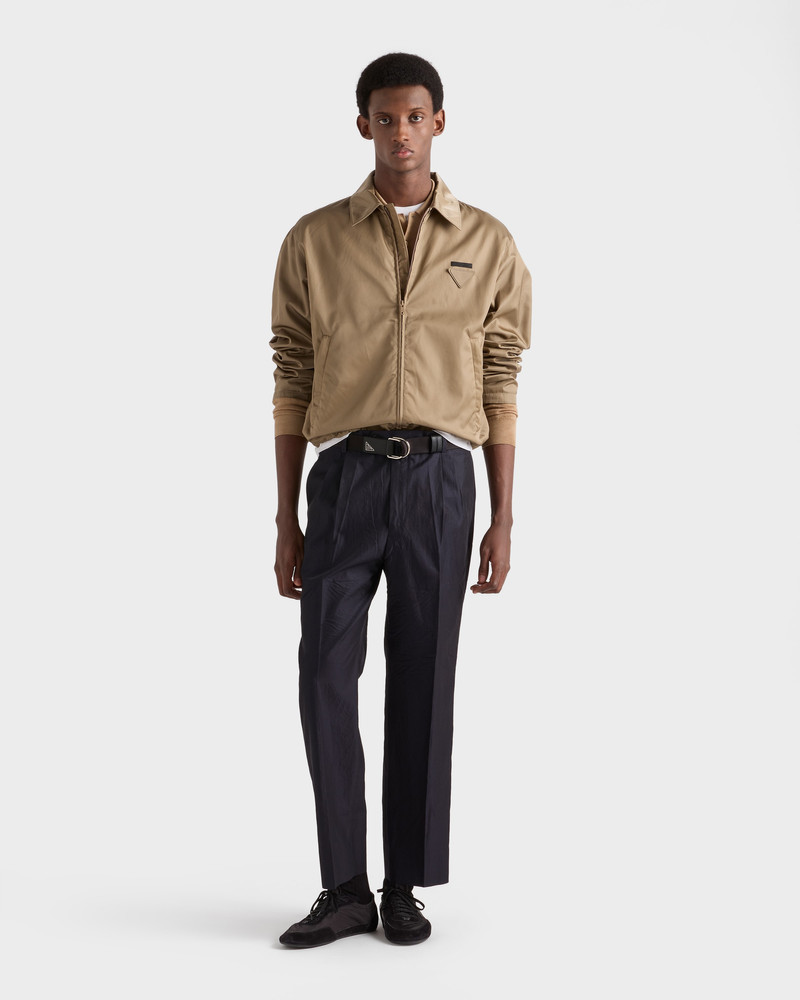 Prada Re-Nylon blouson zipper jacket outlook