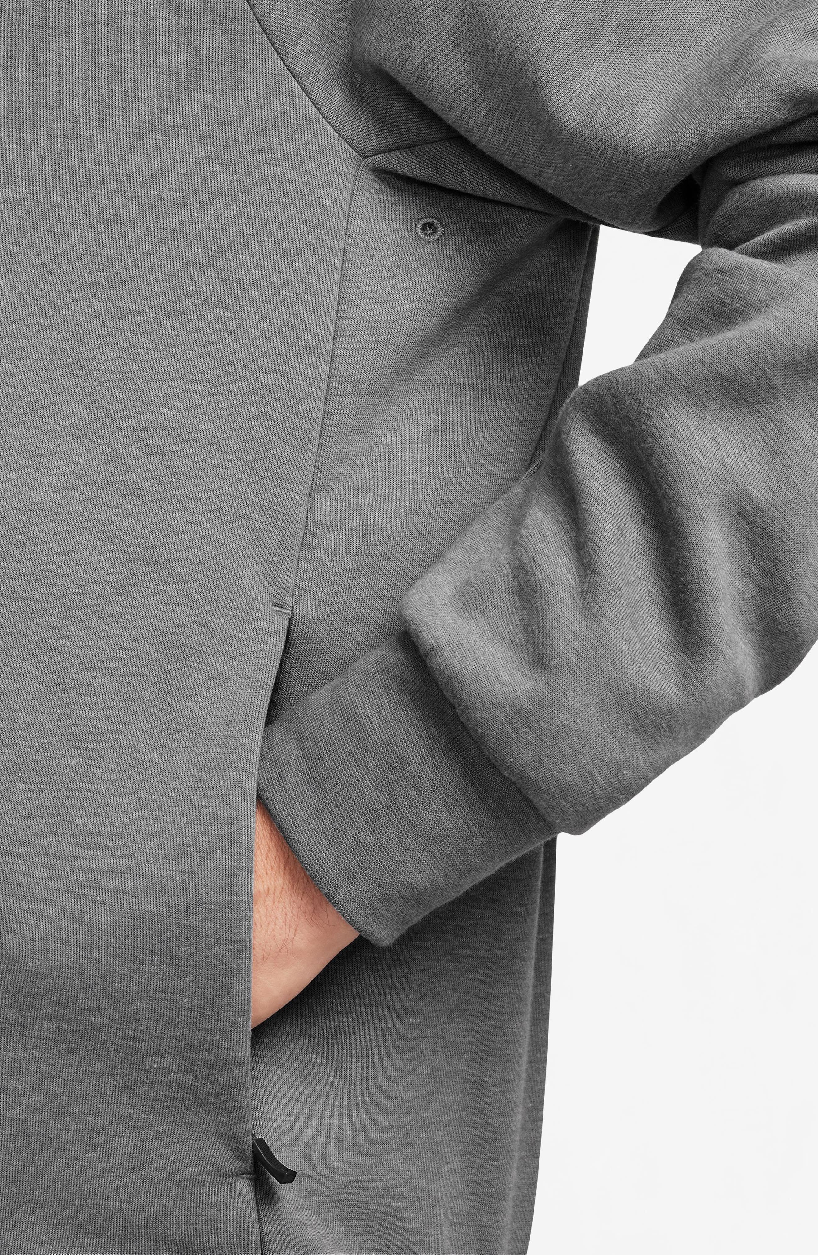 Nike Primary Dri-FIT Full Zip Hoodie in Cool Grey/Heather at Nordstrom - 3