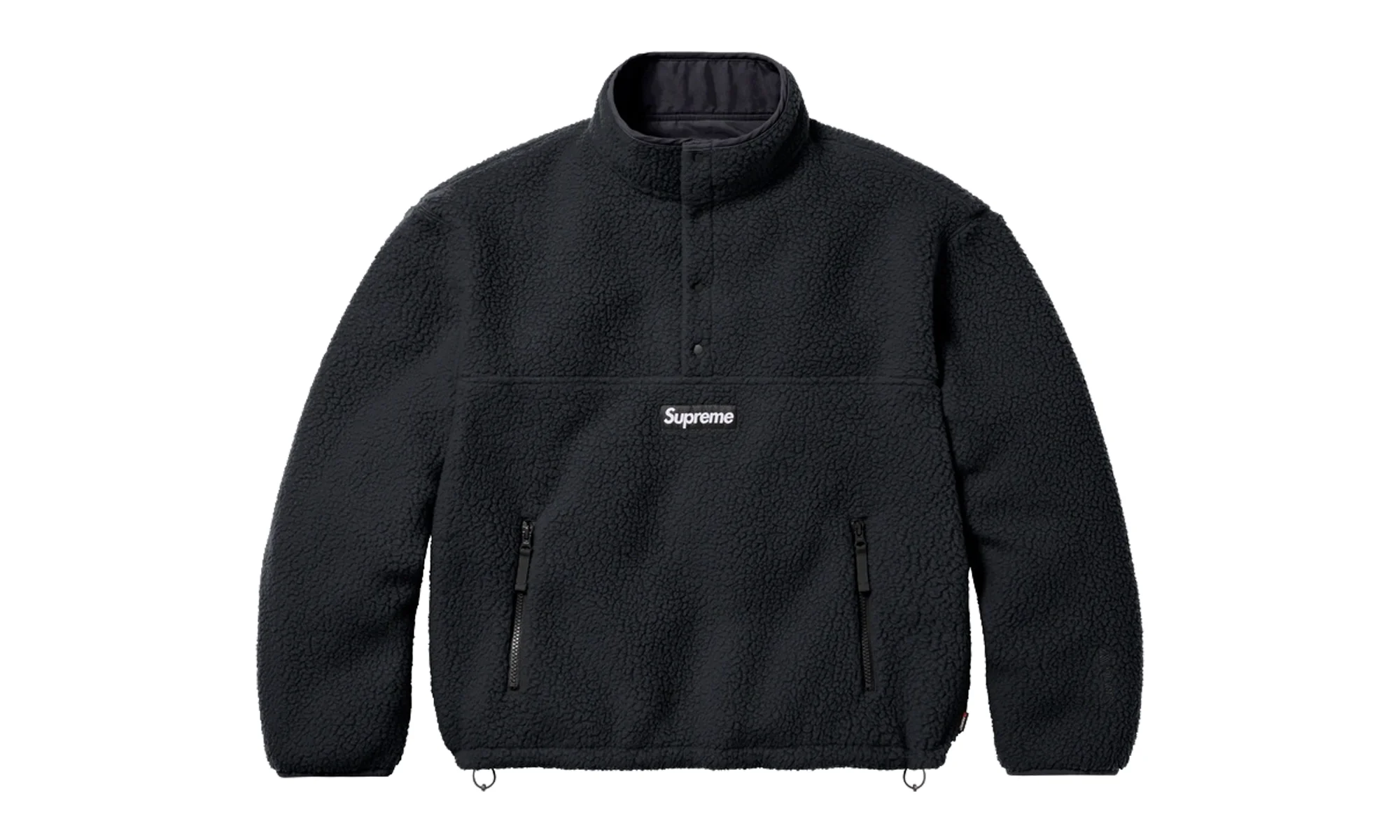Polartec Shearling Reversible Pullover Jacket "FW23 - Black" SU27484 - 1