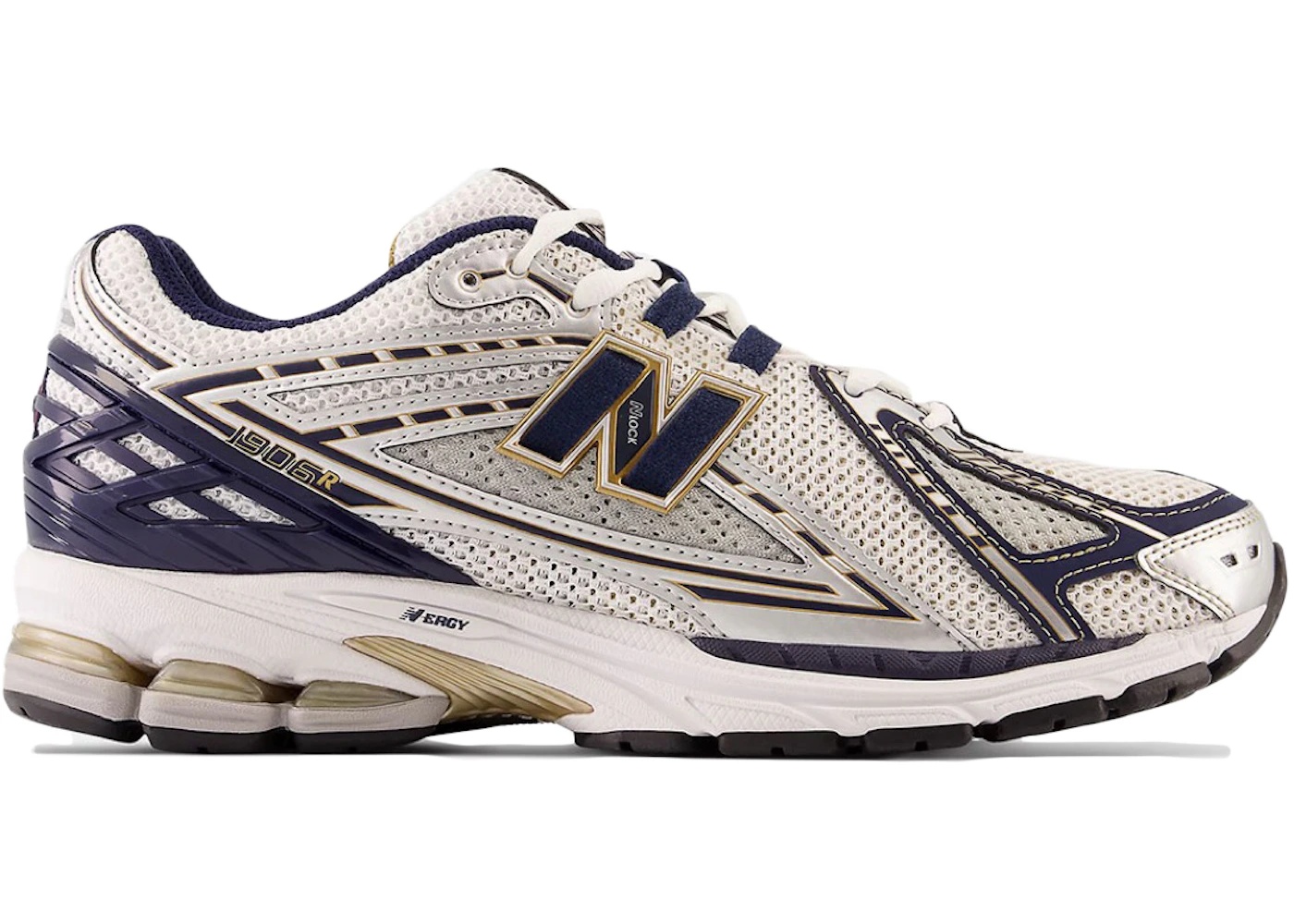 New Balance 1906R White Navy Gold - 1