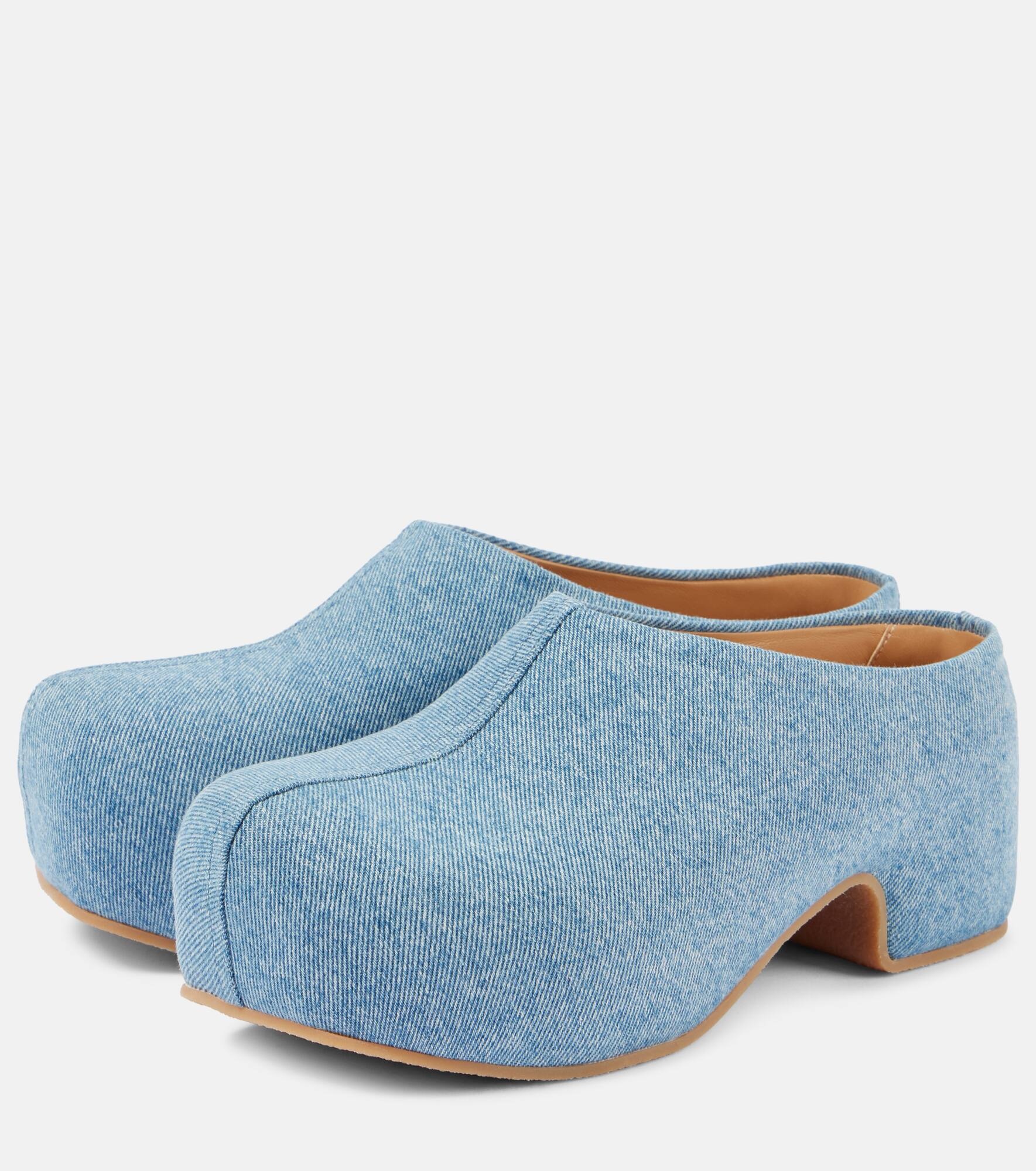 Denim clogs - 5