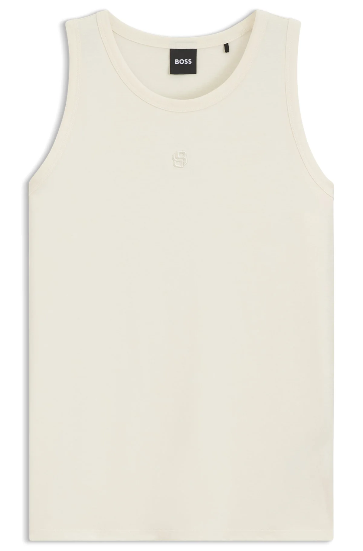 SLIM-FIT TANK TOP IN COTTON, MODAL, AND SILK - 1