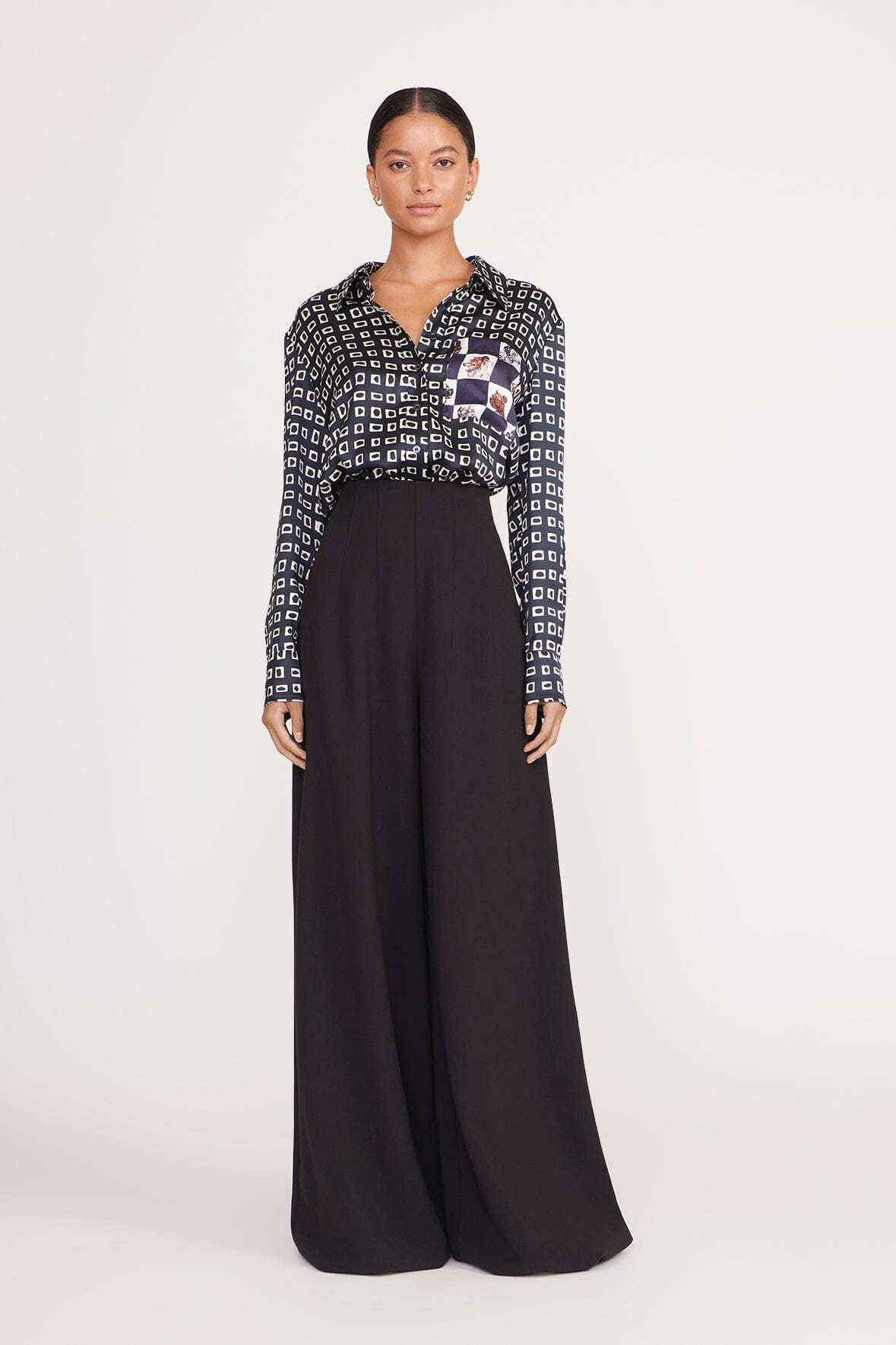 STAUD CALEB PANT BLACK - 2