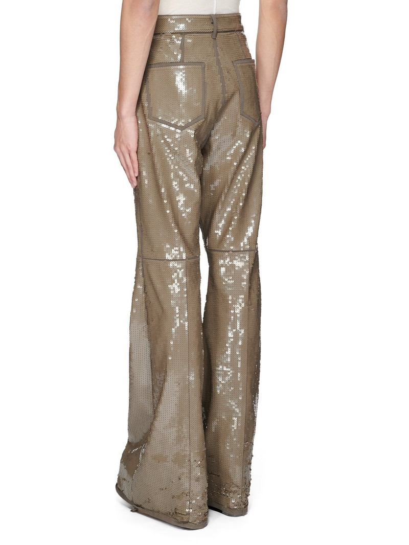 Bolan sequin-embellished flared trousers 3