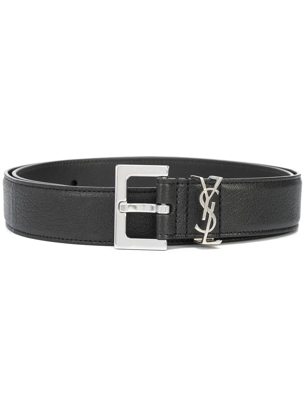 monogram logo belt - 1