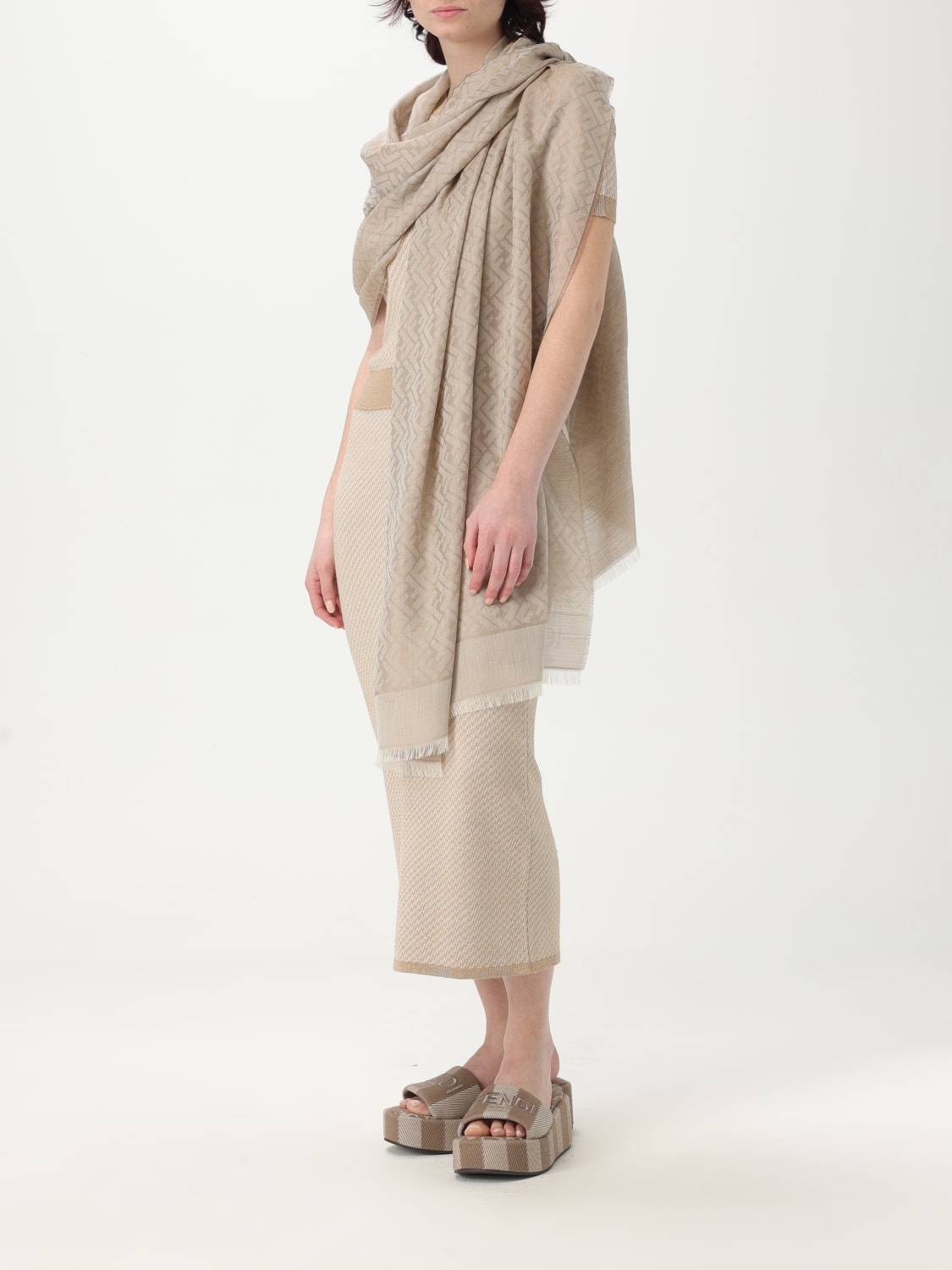 Neck scarf woman Fendi - 4