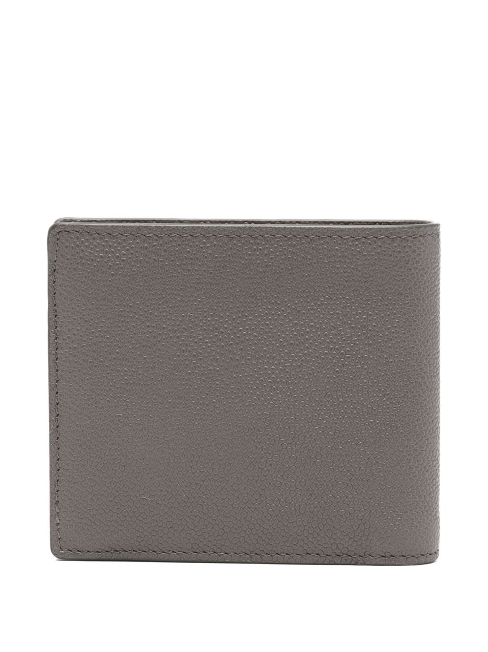 logo-plaque leather wallet - 2