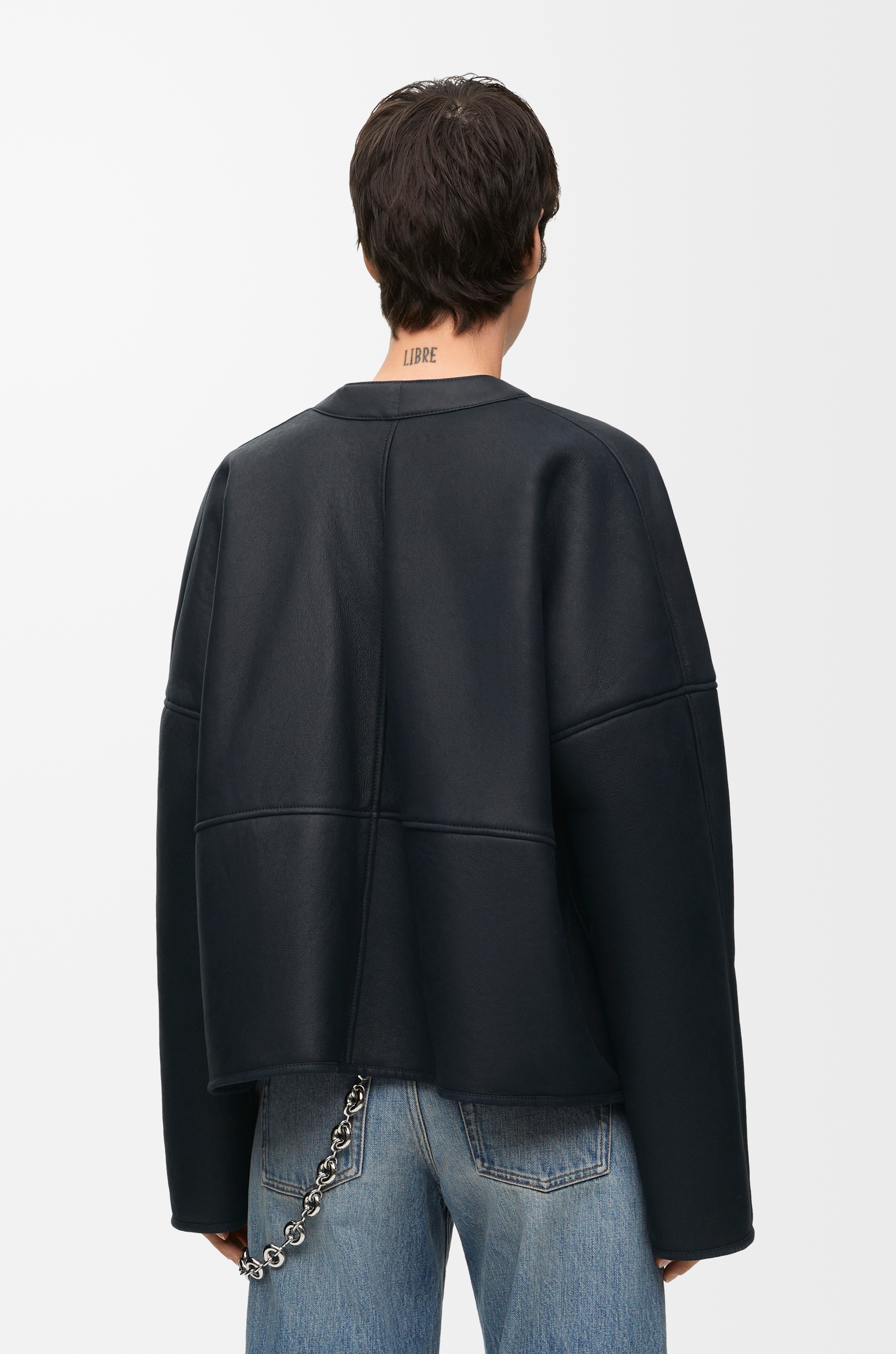 Cardigan in shearling - 4