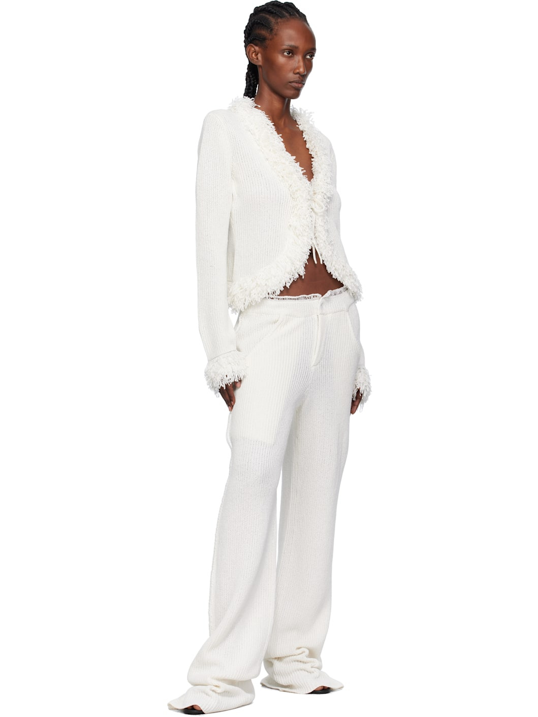 White Mello Cardigan - 4