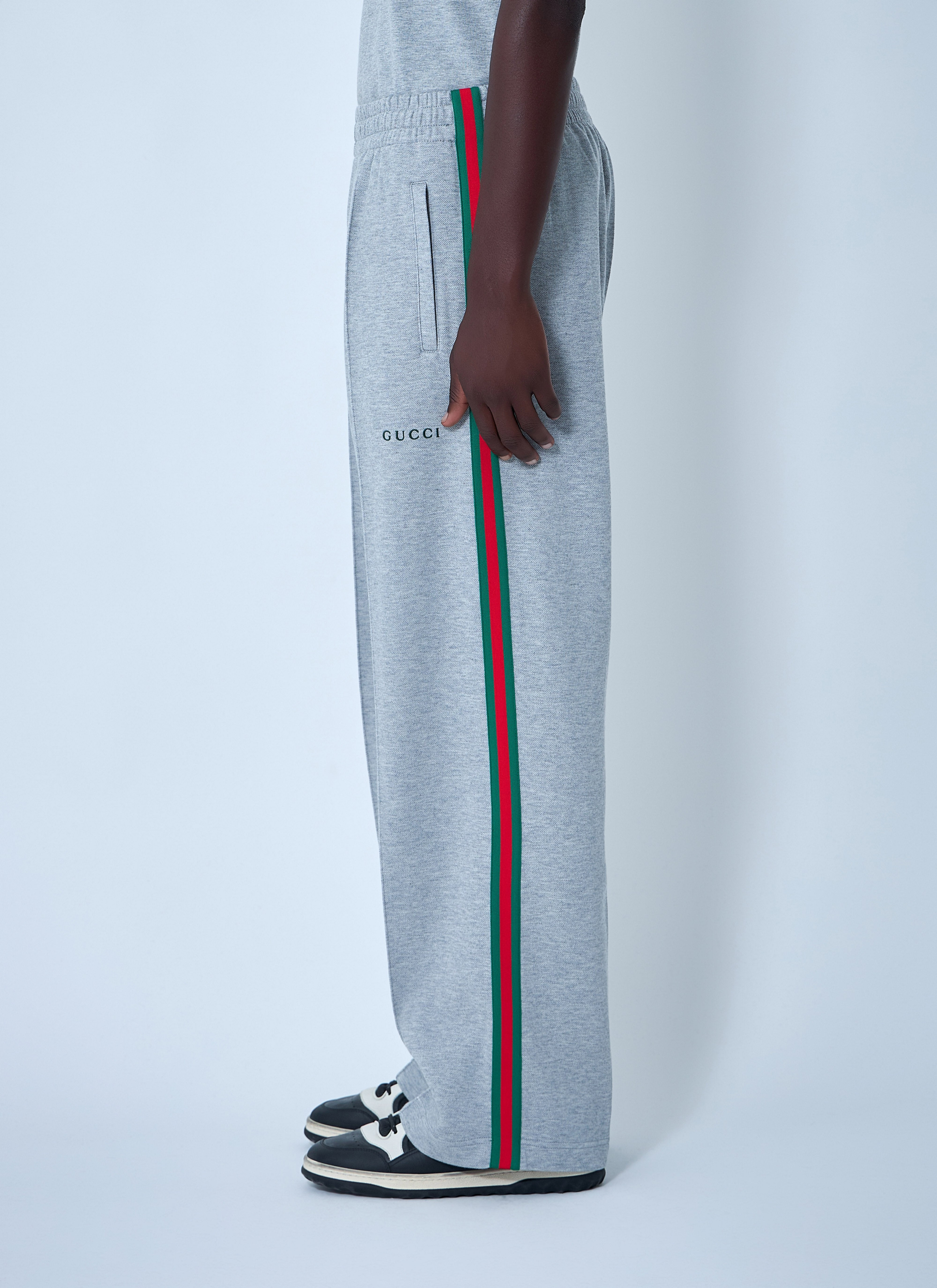 Gucci Men Logo Motif Track Pants - 3