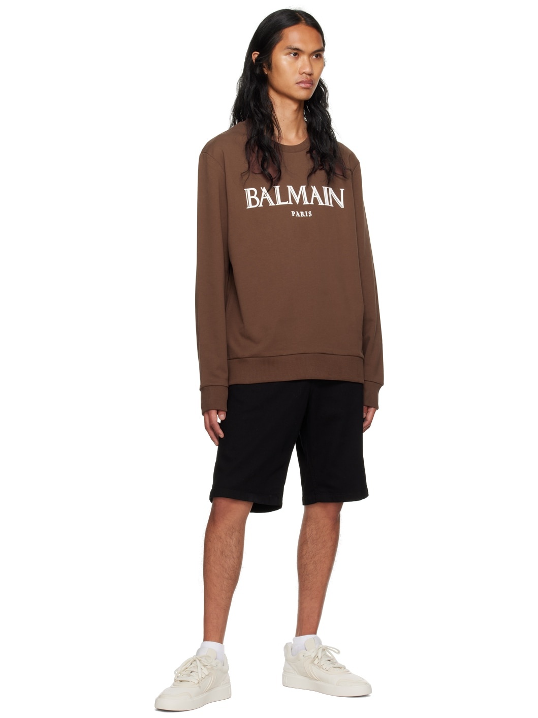 Brown Bonded Sweatshirt - 4