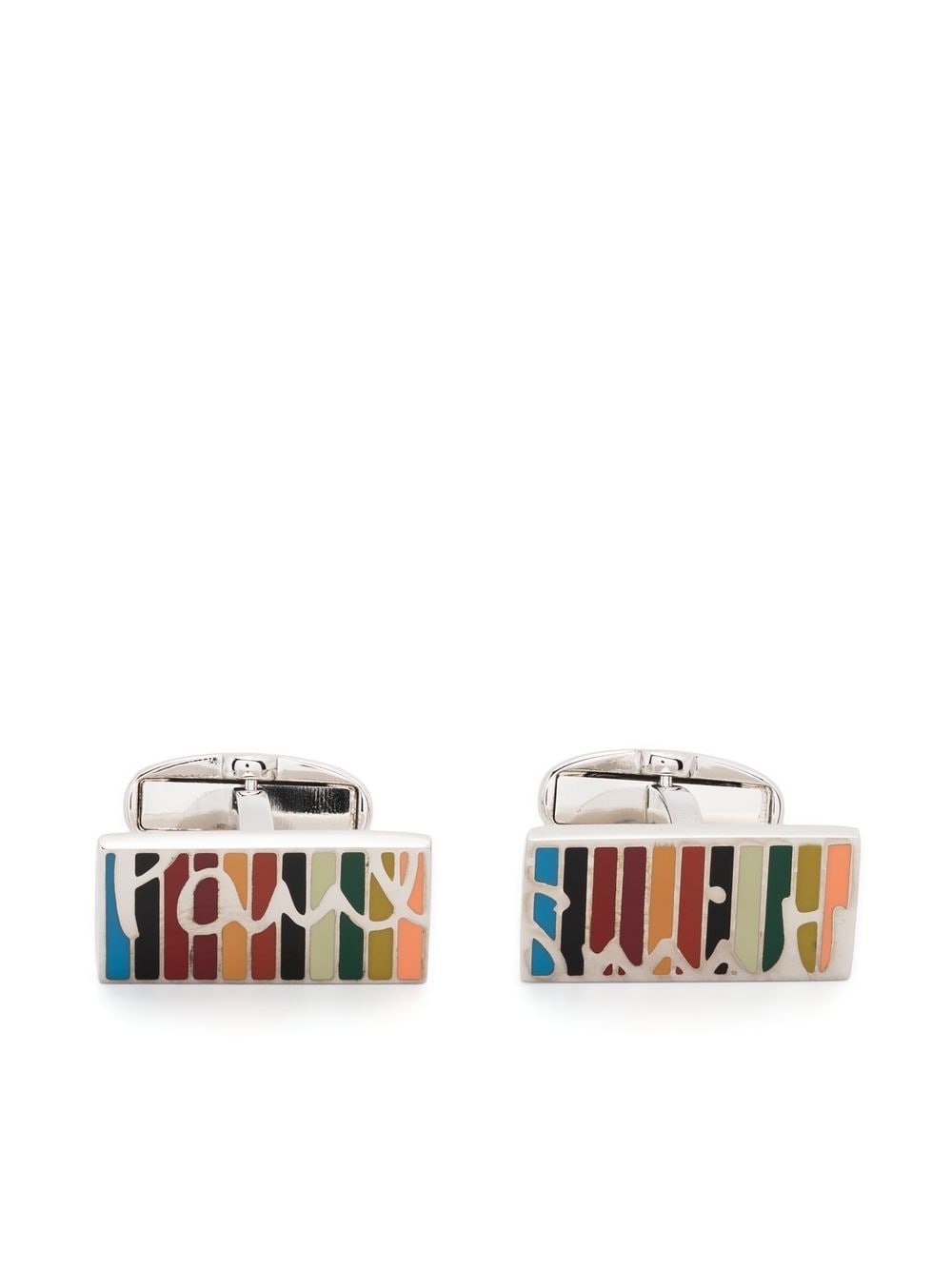 logo-print cufflinks - 1