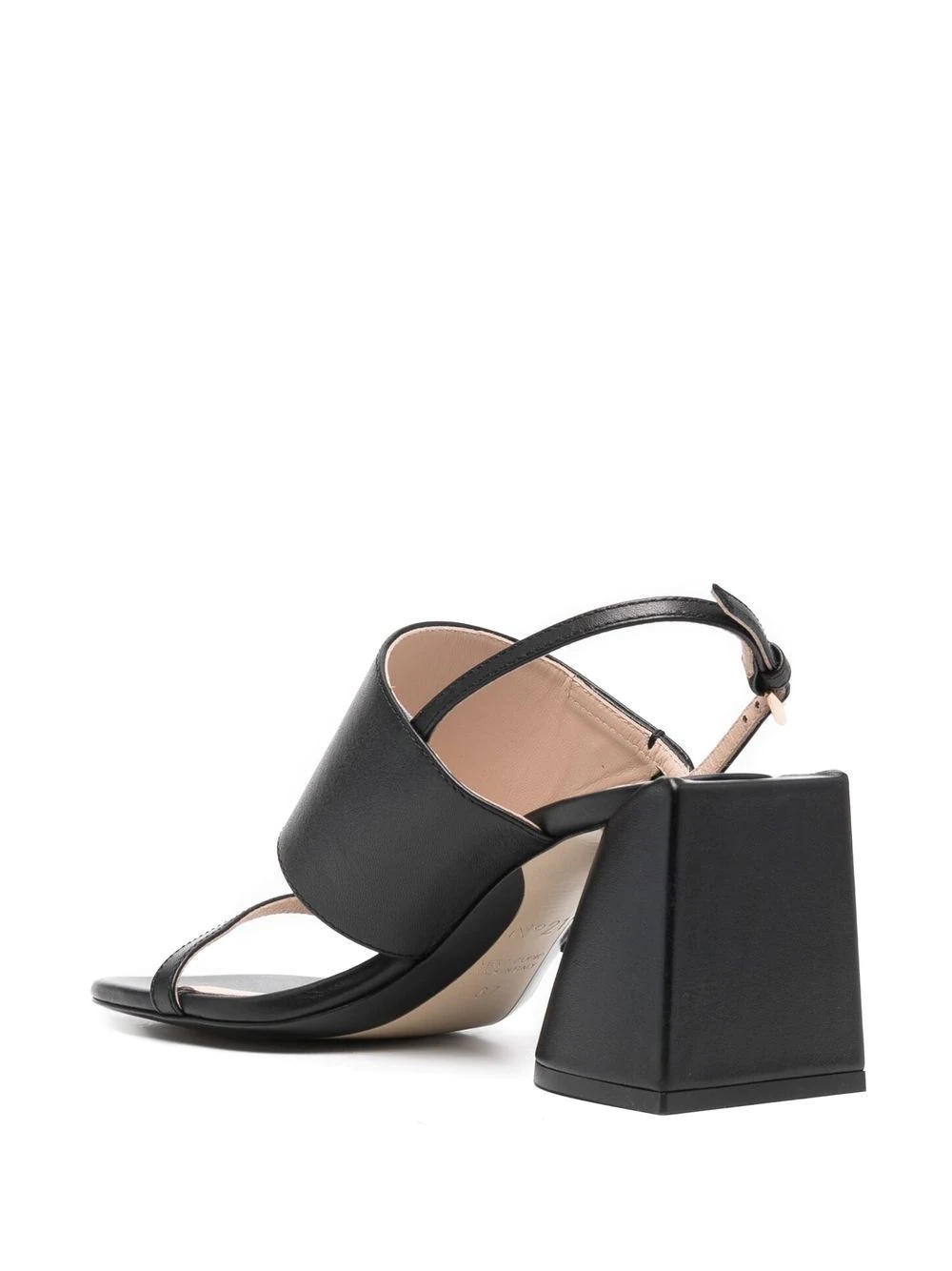 wide-strap 75mm sandals - 3